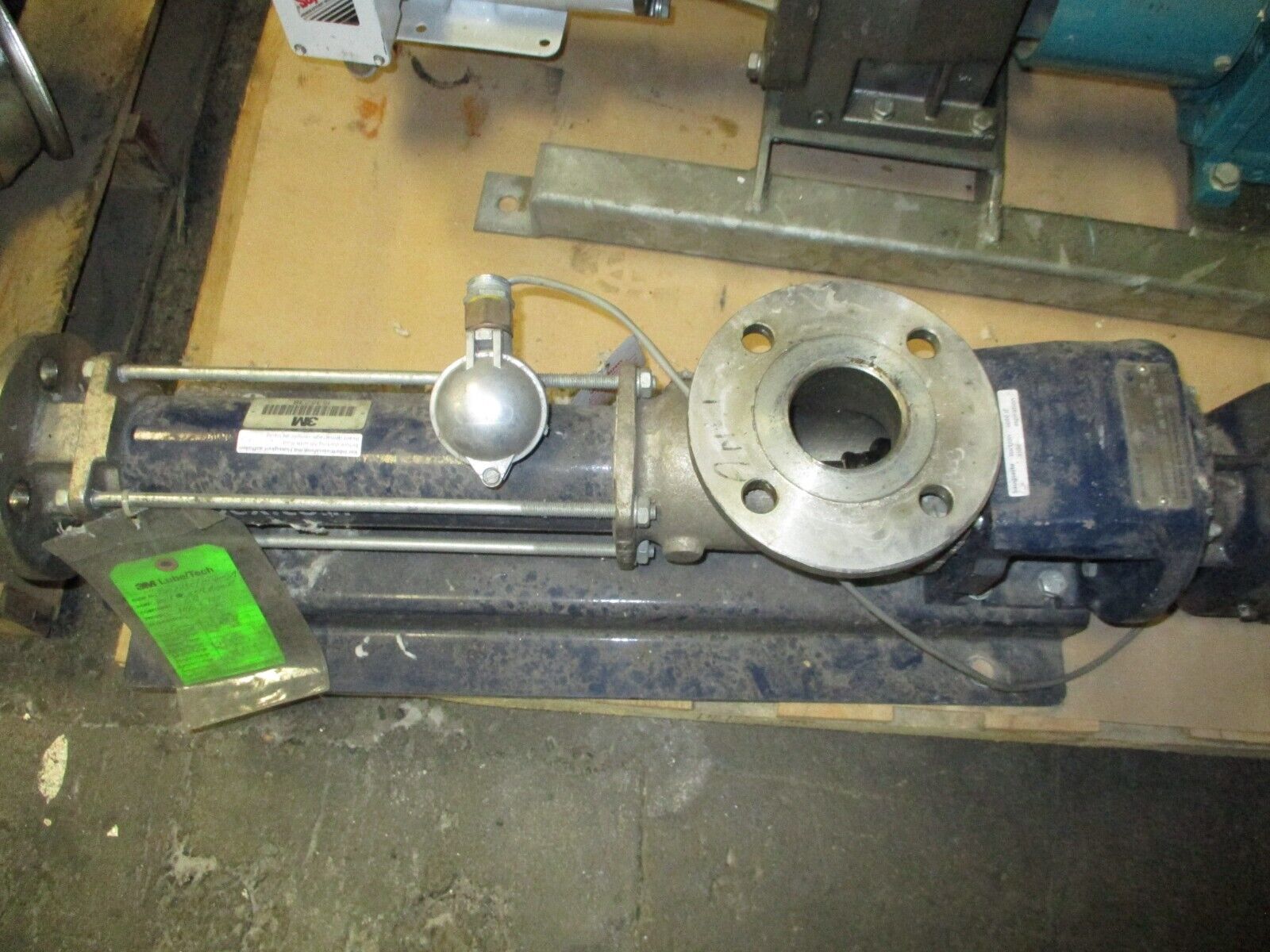 Seepex Progressive Cavity Pump BN 5-6L 3HP 576RPM 230/460V Used