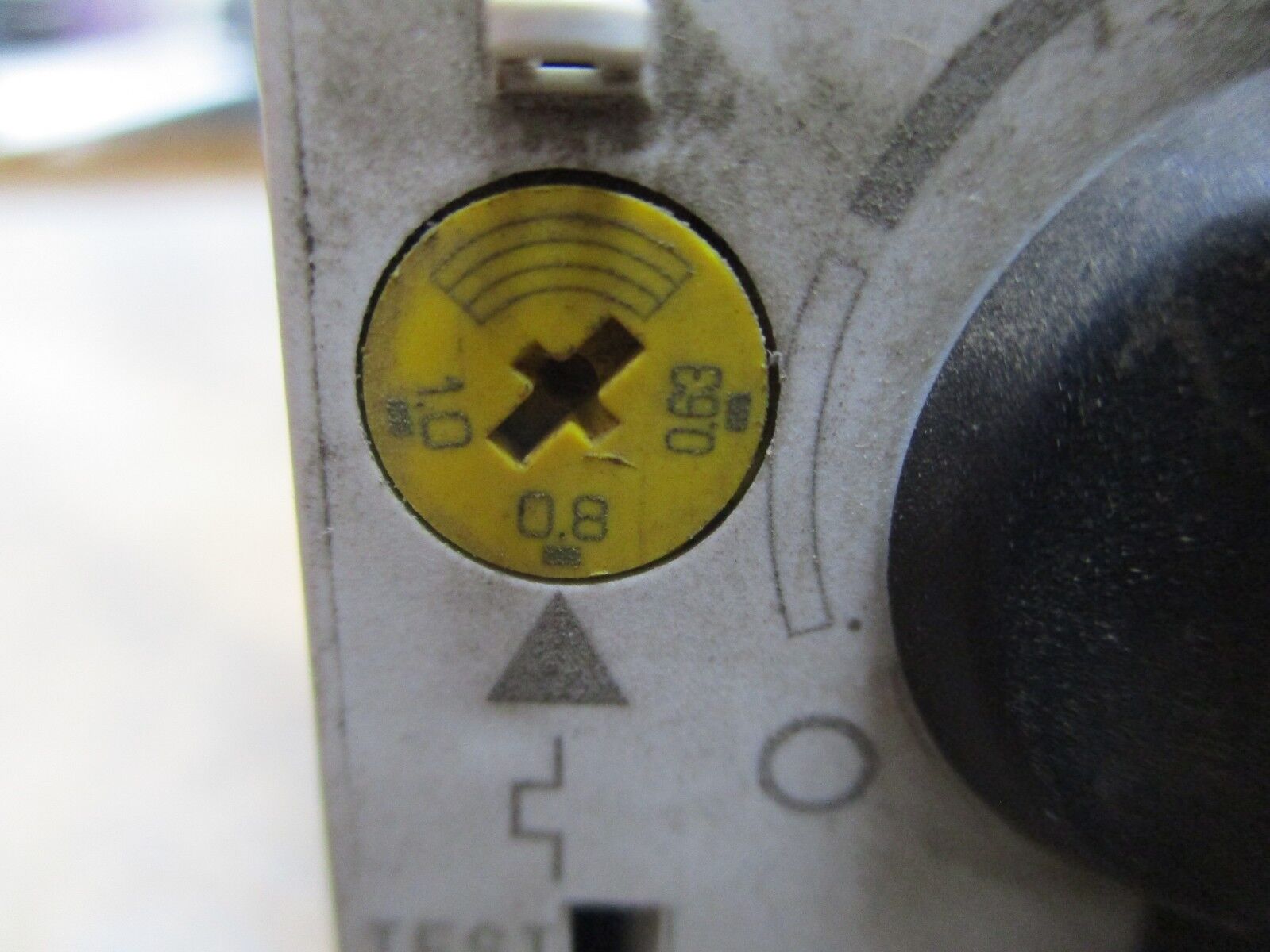 Moeller Motor Protector PKZM0-1-C Trip: .63-1.0A 600V Used