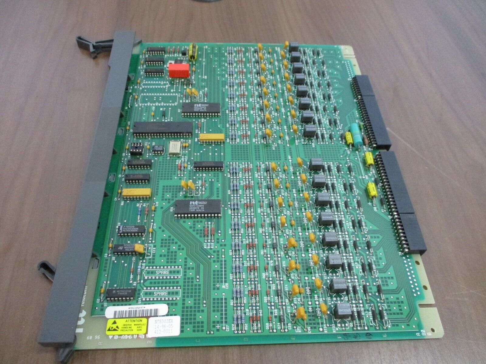 Nortel, Meridian Digital Line Card, Part #:NT8D02EA, used
