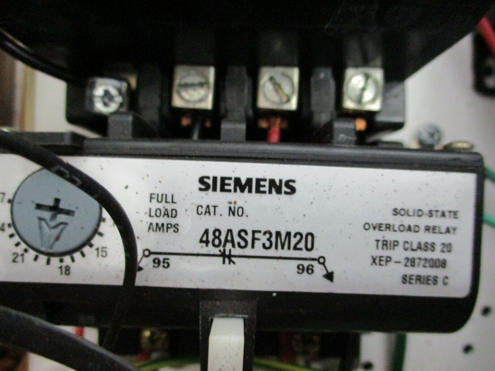 Siemens Breaker Combination 14ES+32A*/48ASF3M20 40A Breaker Trip: 13-27A Used