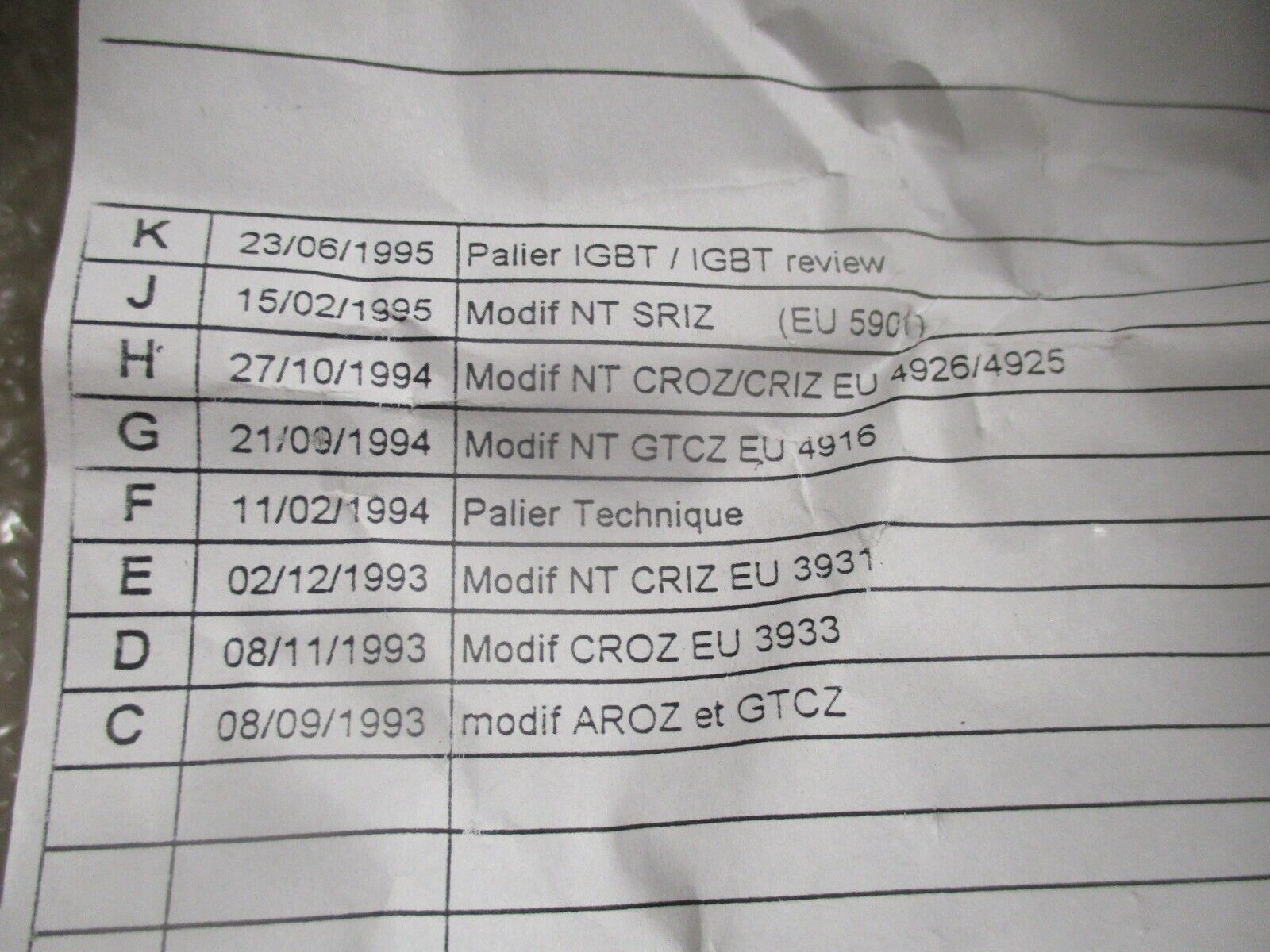 Merlin Gerin PLC Chassis w/ Cards 6739875XM New Surplus