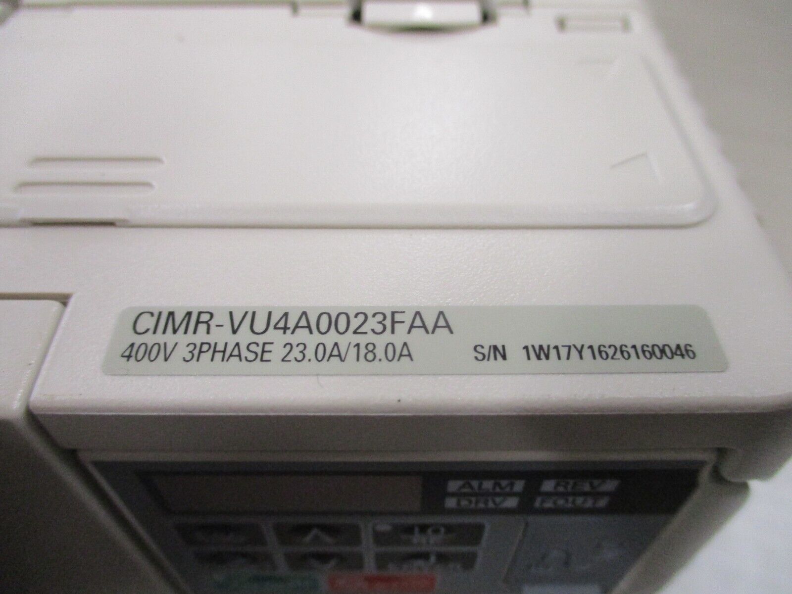 Yaskawa V1000 AC Drive CIMR-VU4A0023FAA Rev. D 10HP 380-480V New Surplus