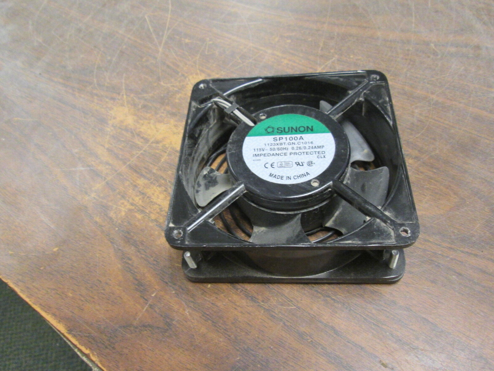 Sunon Axial Fan SP100A 115V 50/60Hz 0.26/0.24A, Used
