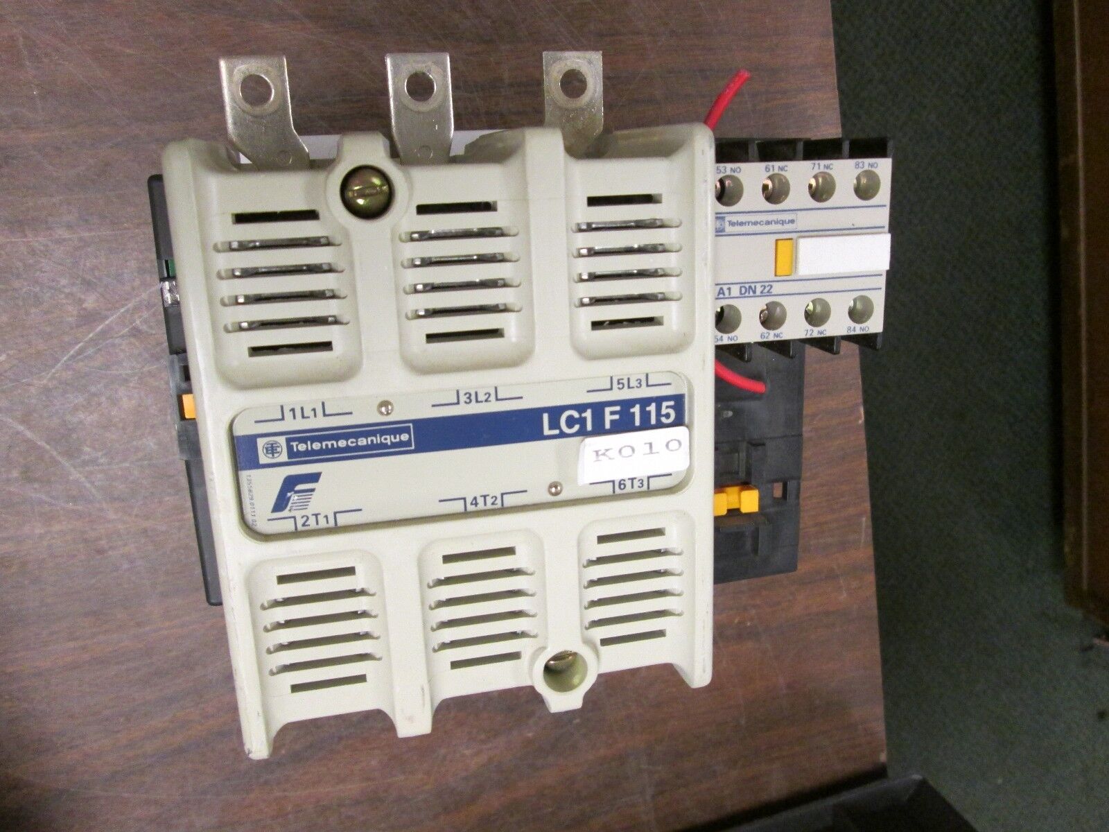 Telemecanique Contactor LC1F115 Size 3 40HP @ 230V 75HP @ 60V 120V Coil Used