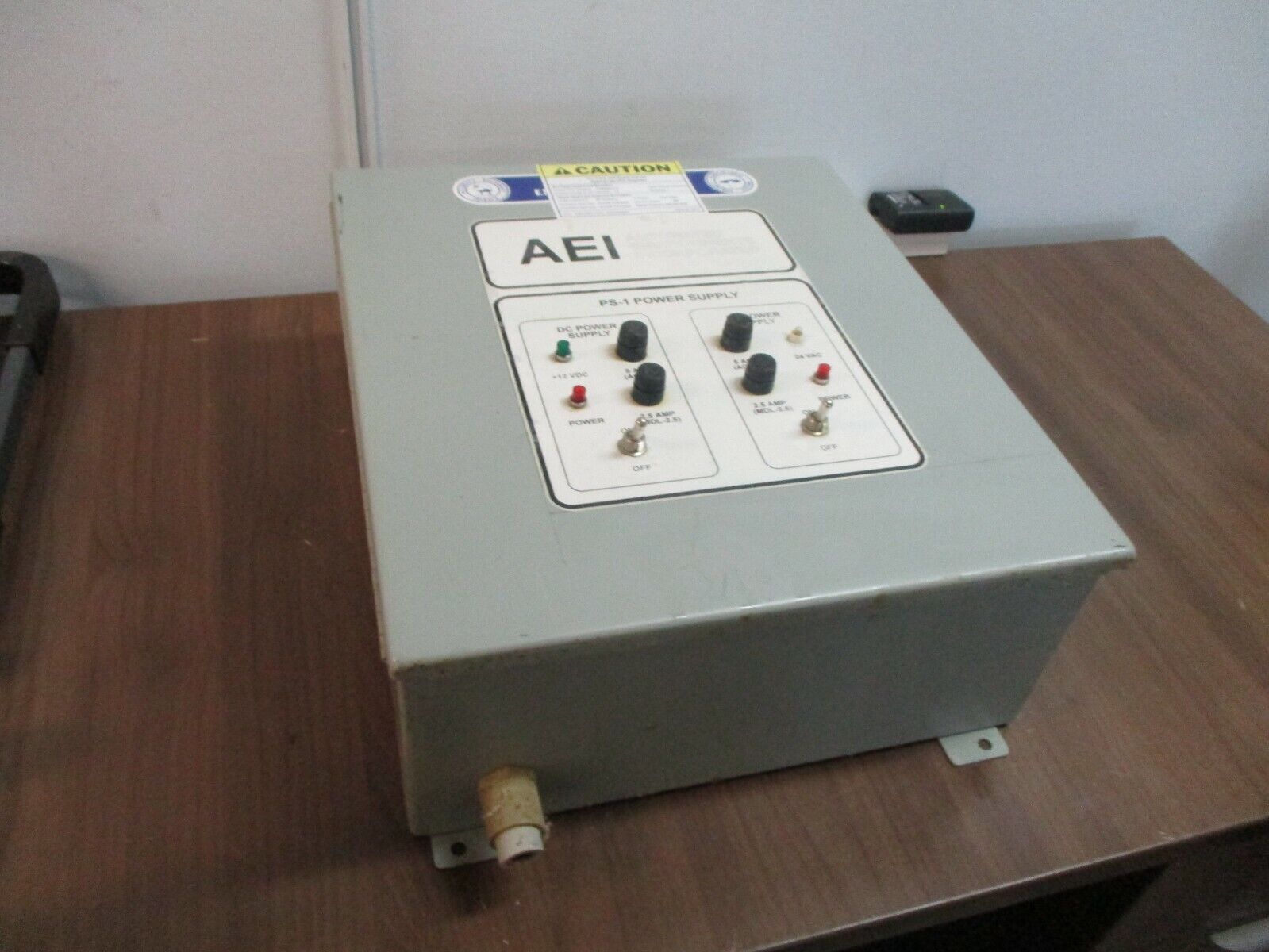 Automated Environments, Inc. Power Supply PS-1 Type 12 Enclosure Used