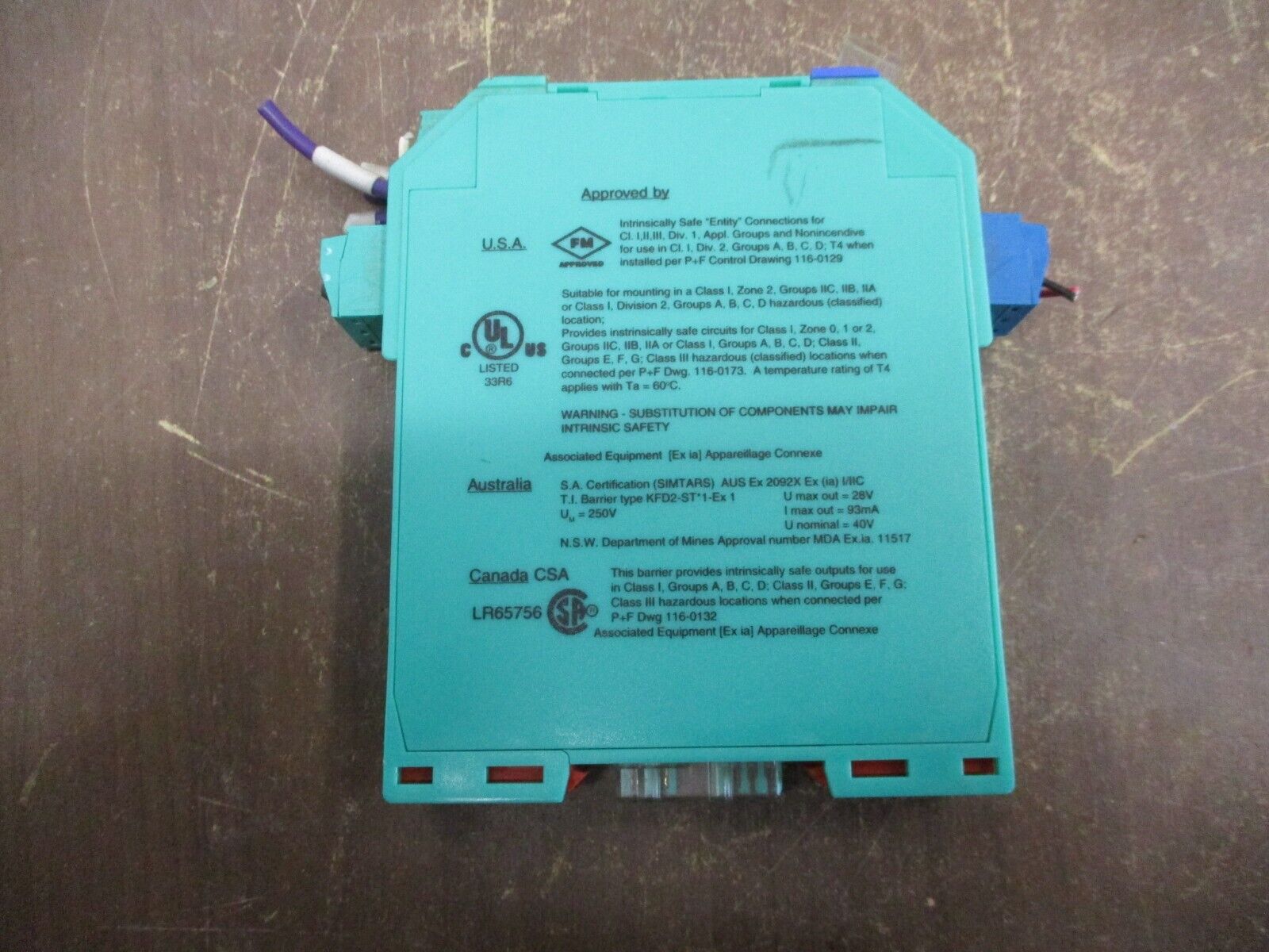 PepperL+Fuchs KFD2-STC1-EXL Smart Transmitter 116306 Used