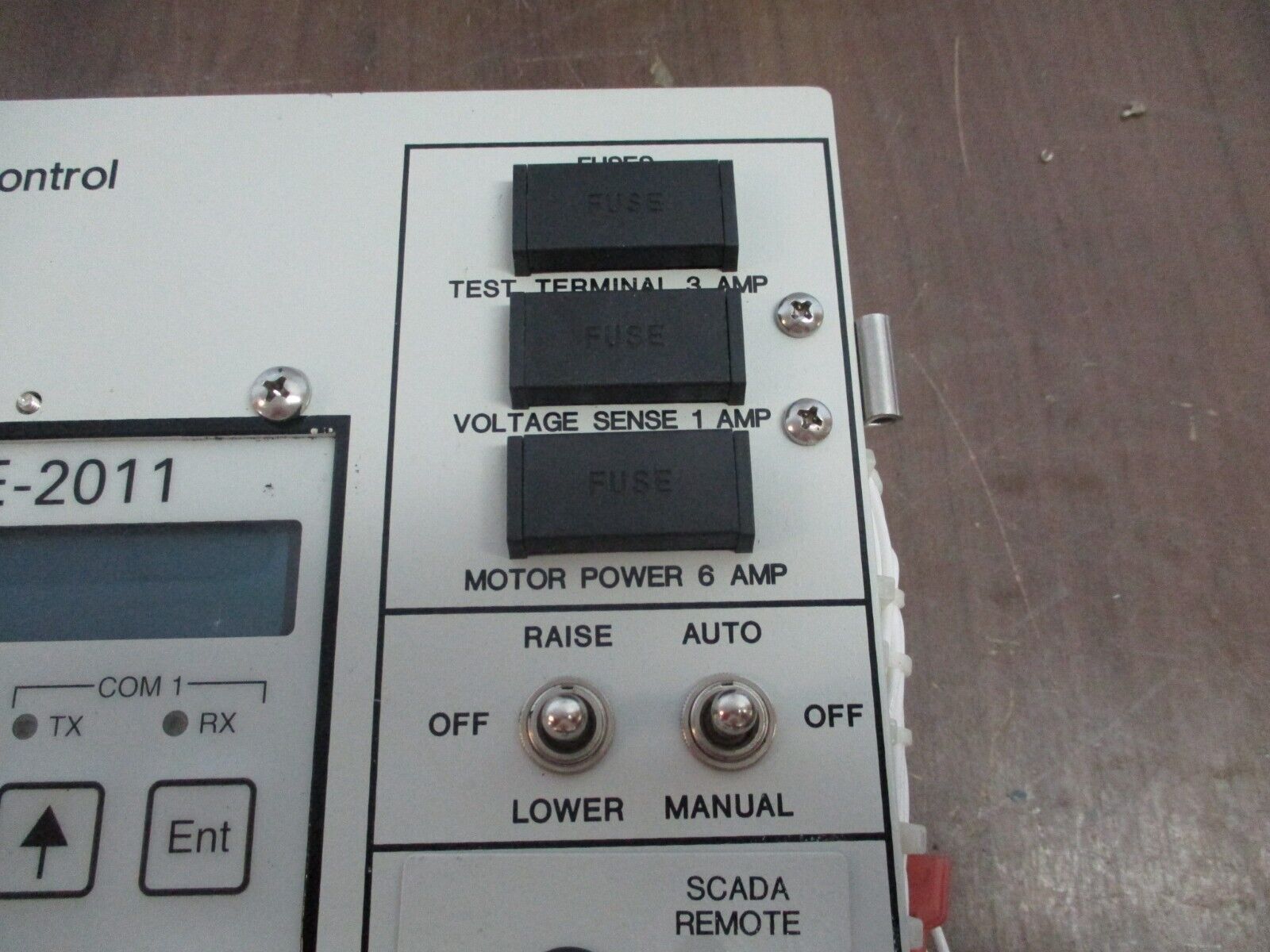 GE GE-2011 Voltage Regulator Control GE-2011C-6SL S/W: D-0146V08.08.05 Used