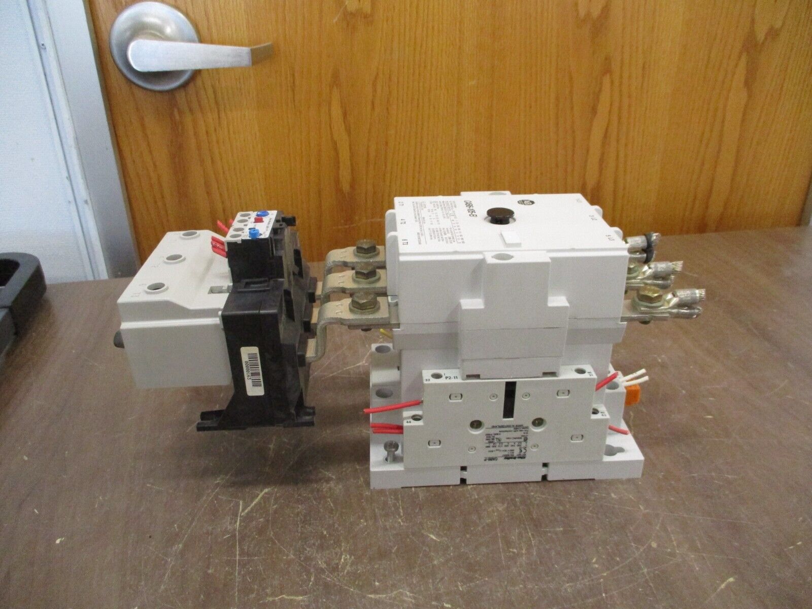 Allen-Bradley Starter CAB6-105-EI / 193-A5M5 110-130V Coil Trip: 57-180A 600V