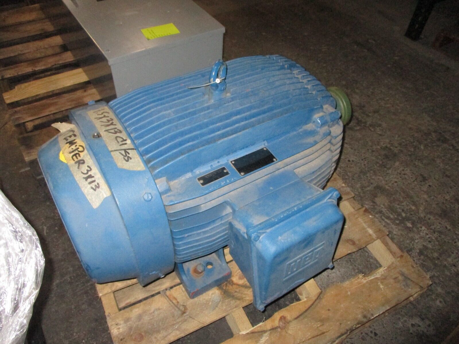 WEG Motor Model#: 10036EP3E405TS 100HP 3Ph 3600RPM 208-230/460V 250-226/113A