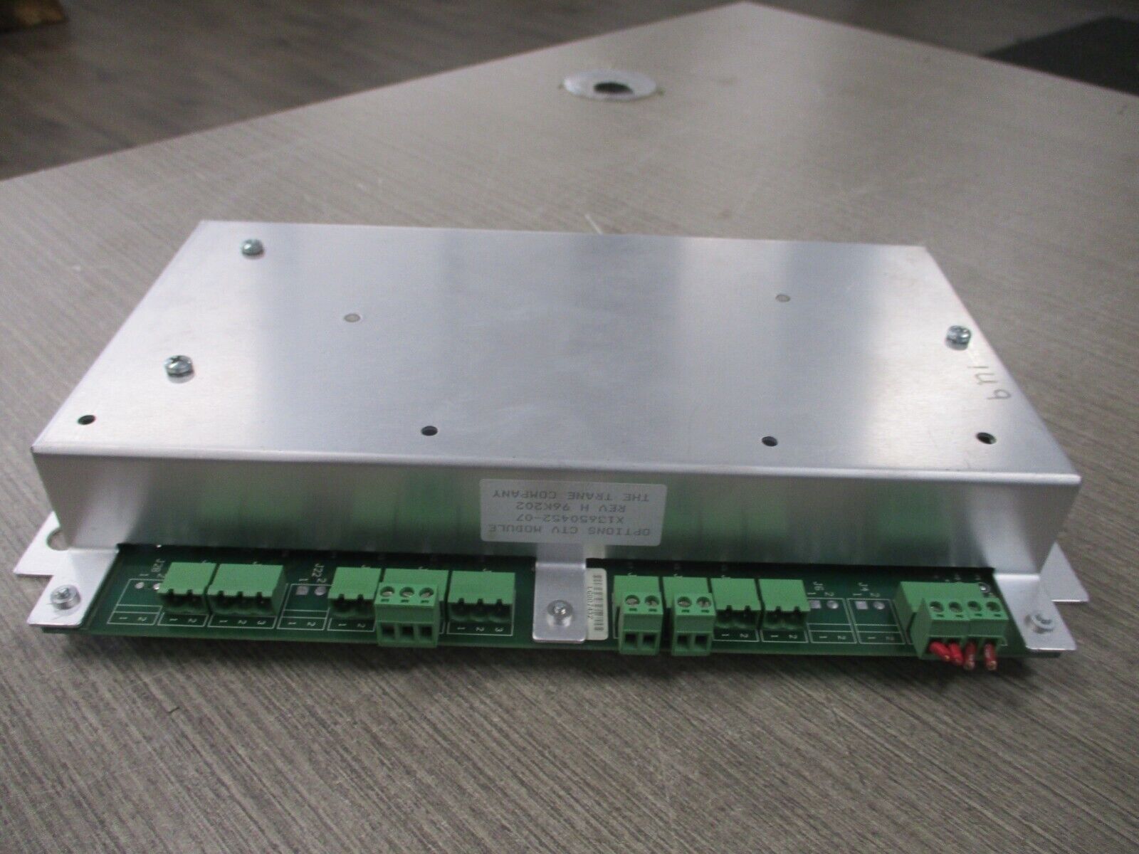 Trane Options CTV Module X13650452-07 Rev. H Used