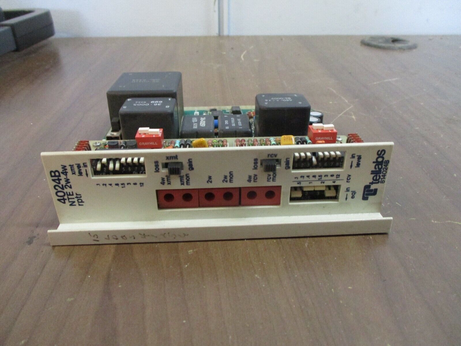 Tellabs 4024B NTE 2W-4W Repeater Module 814024B Used