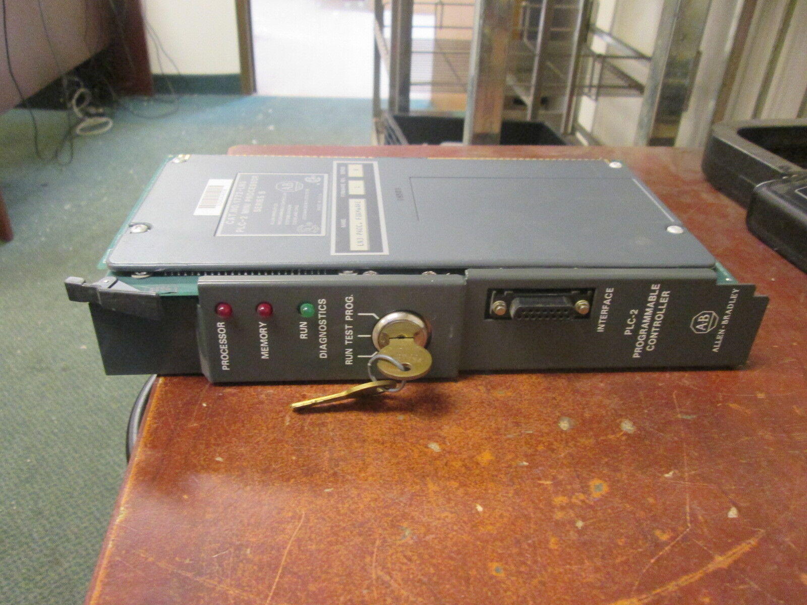Allen-Bradley PLC-2 Mini Processor Module 1772-LN3 FRN: 1 Ser. B Used
