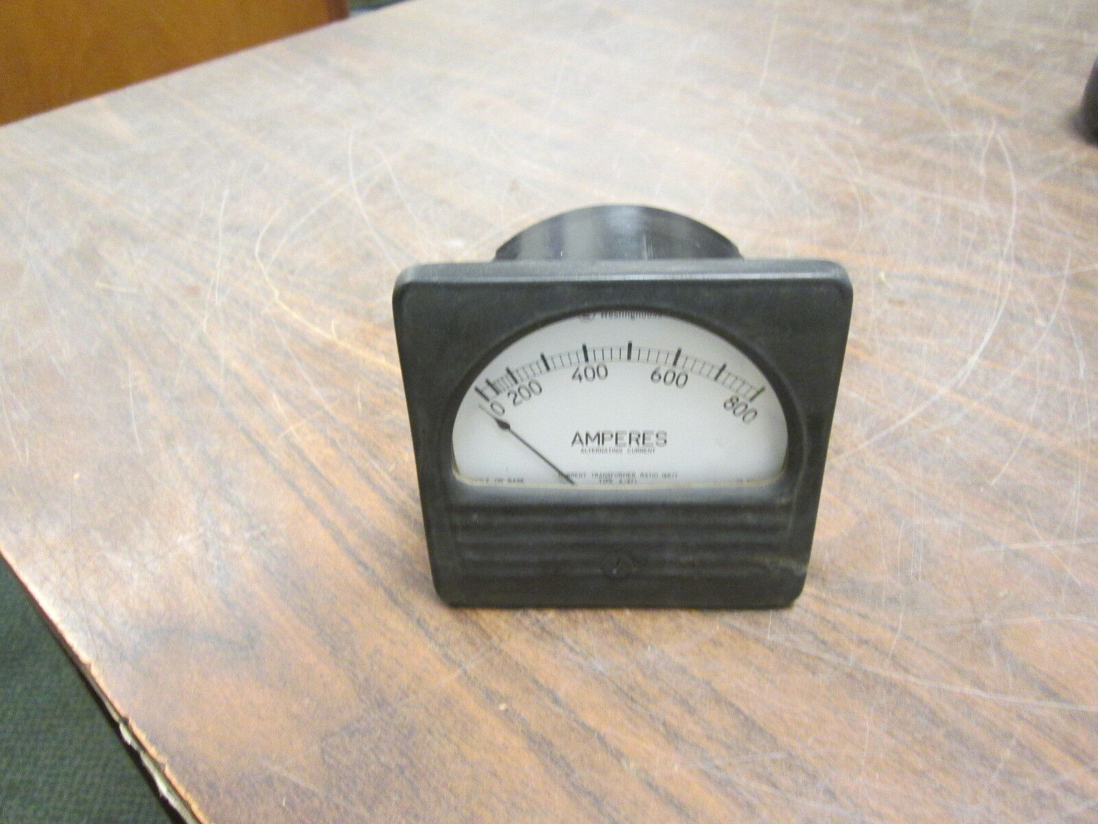 Westinghouse AC Ammeter 291B292A22 Range: 0-800A Used