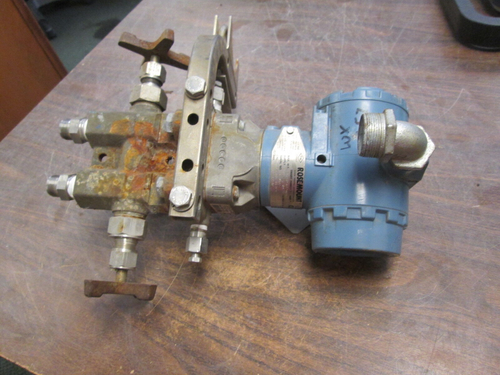 Rosemount Smart Family Hart Pressure Transmitter 3051 CD2A22A1AB4M5 3626PSI Used