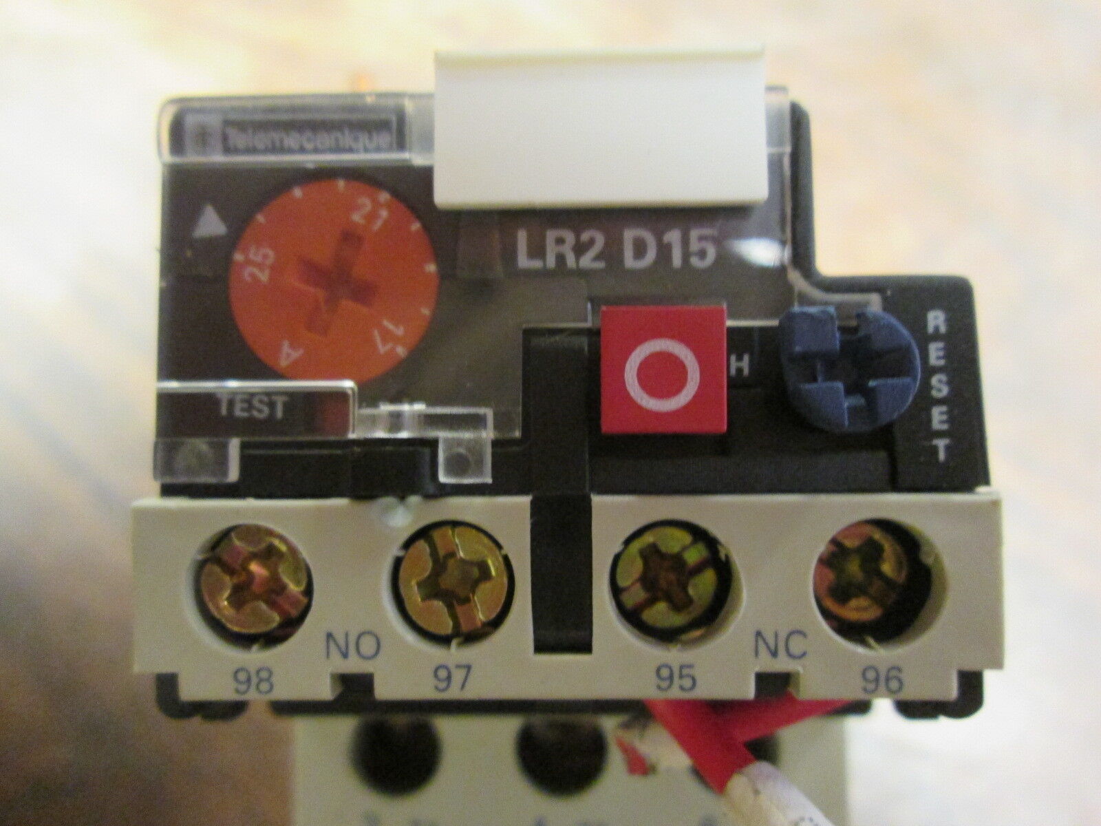 Telemecanique Solid State Overload LR2 D1522 Trip: 17-25A Used