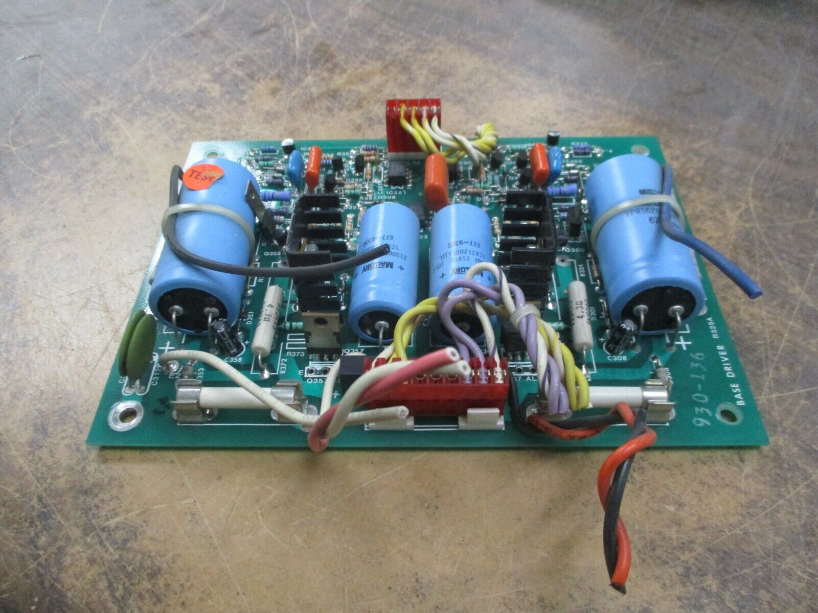 Vee-Arc Base Driver Board 930-136 Used
