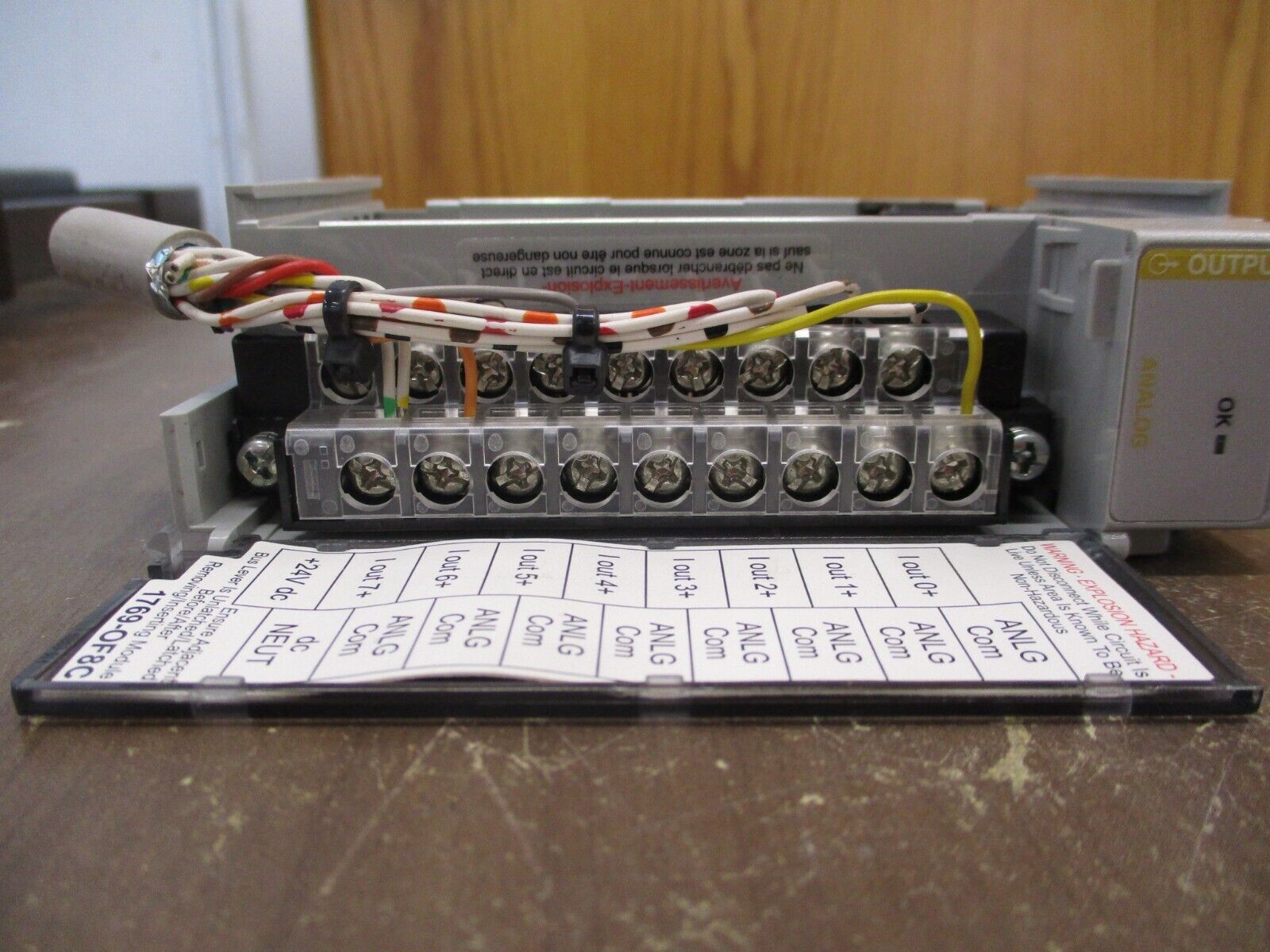 Allen-Bradley Compact I/O Current Output Module 1769-OF8C Ser. A F/W Rev. 2.2