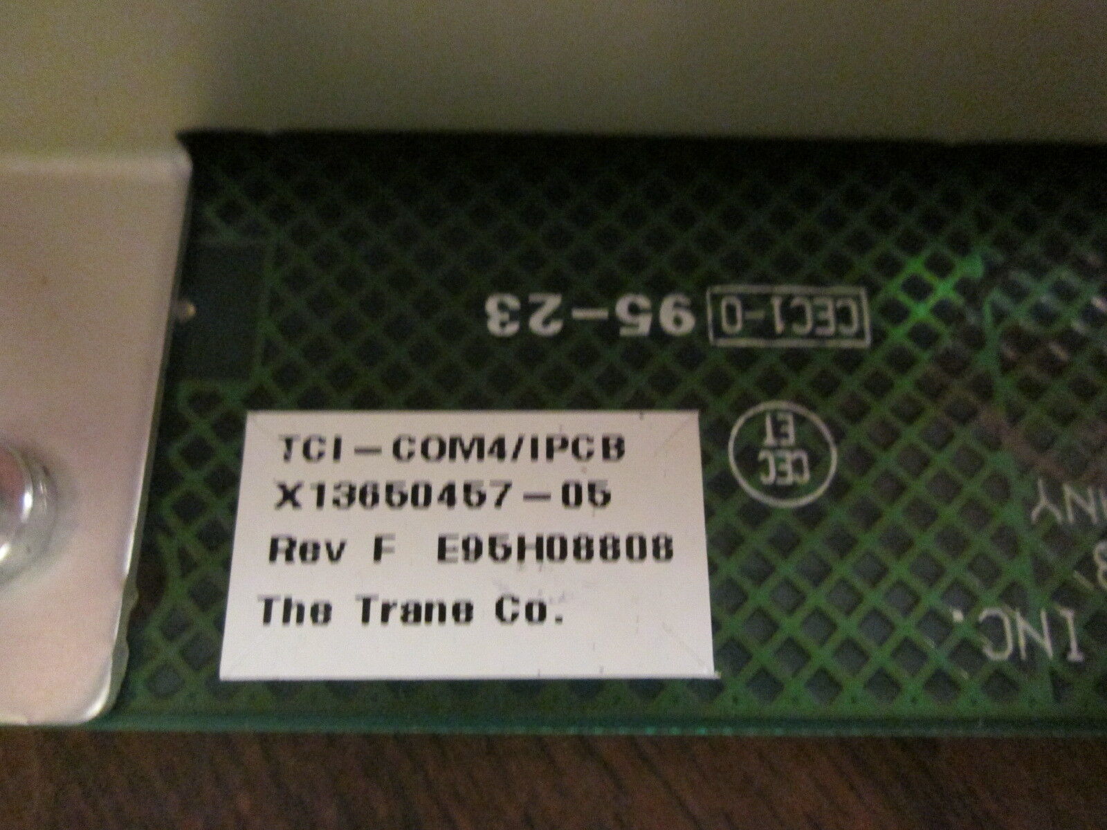 Trane TCI-COM4/IPCB Module X1350457-05 Rev F Used
