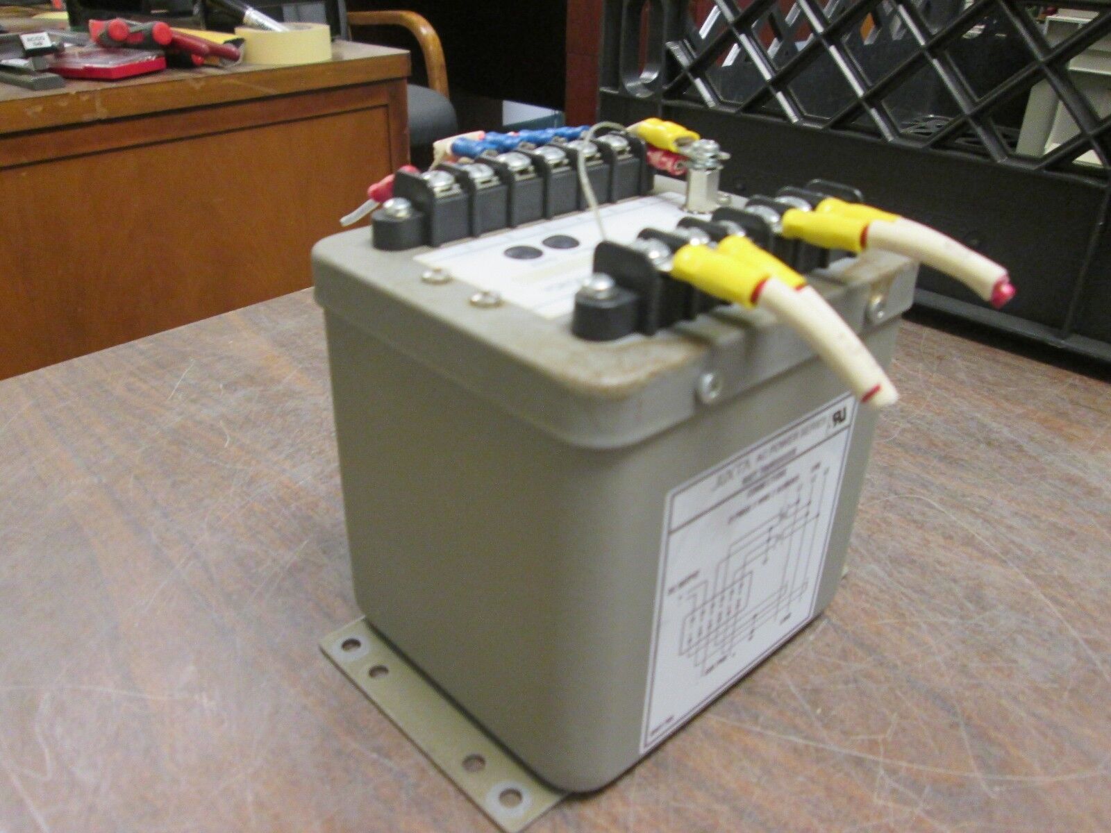 Yokogawa Juxta Transducer AH96SM0067 Input: 120V 5A 60Hz Output: 0-1MA DC Used