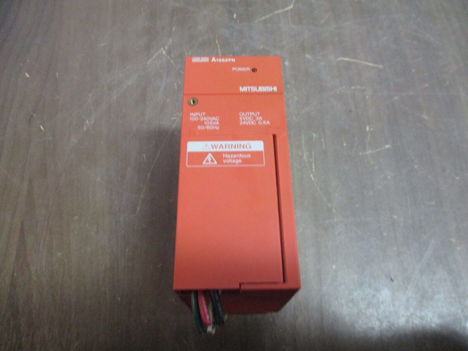 Mitsubishi Power Supply Unit A1S62PN 5VDC 3A, 24VDC 0.6A Used