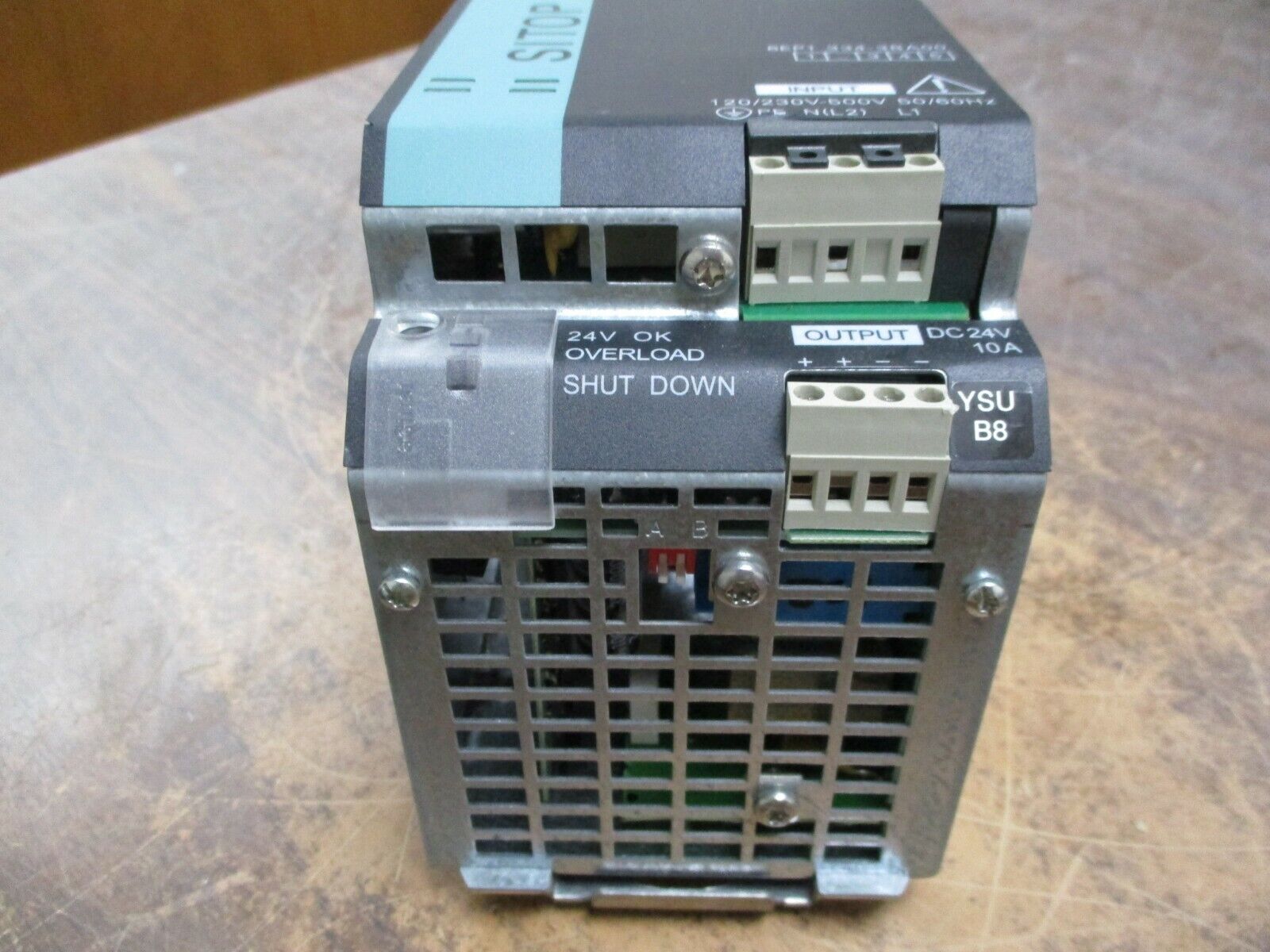 Siemens SITOP Modular Power Supply 6EP1334-3BA00 Output: 24VDC, 10A Used