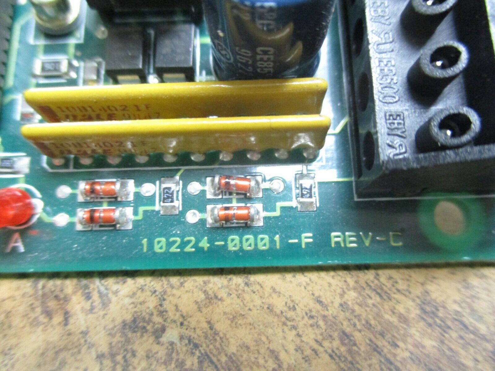 MSC Reader Interface Card 10224-001-F Rev. C Used