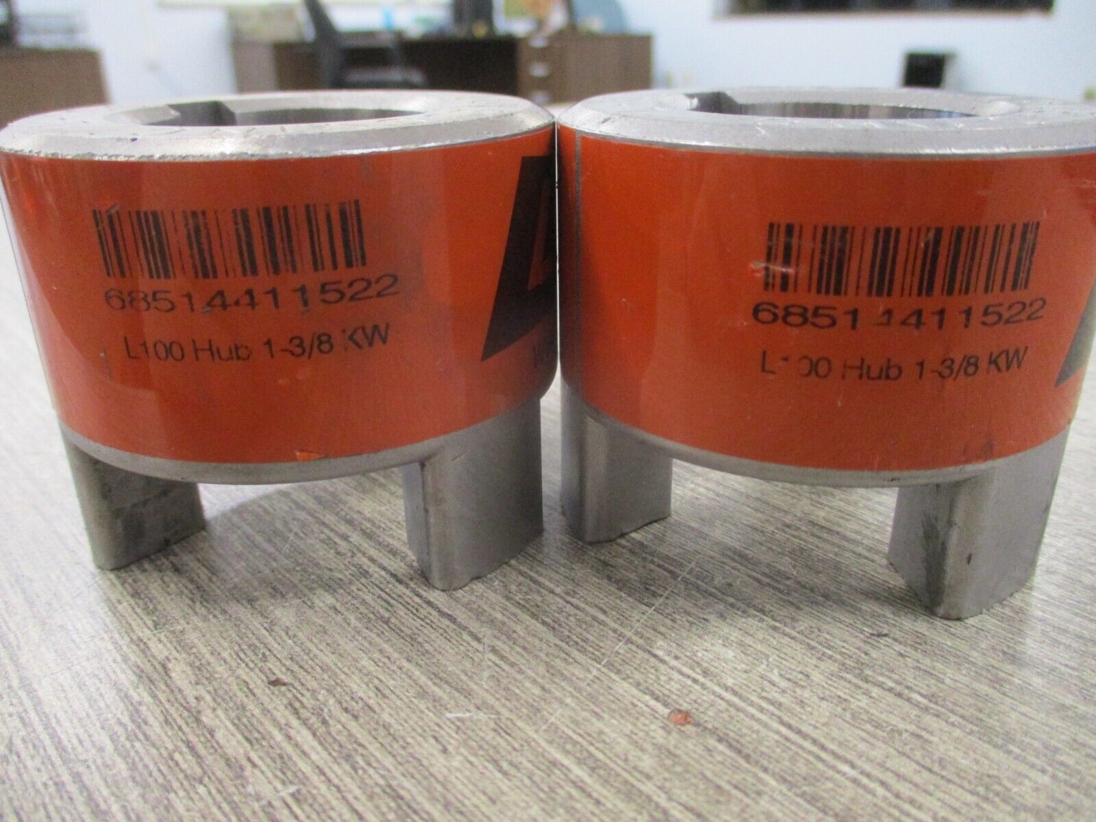 Lovejoy Jaw Coupling L-100-1.375 *Lot of 2* Used