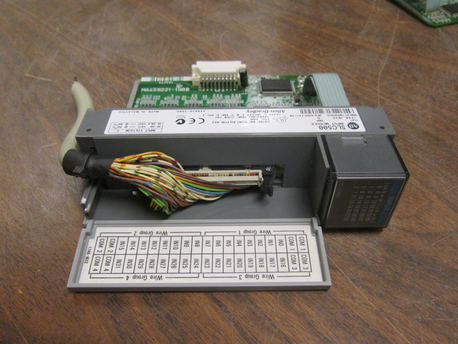 Allen-Bradley SLC 500 Input Module 1746-IB32 Ser D Used