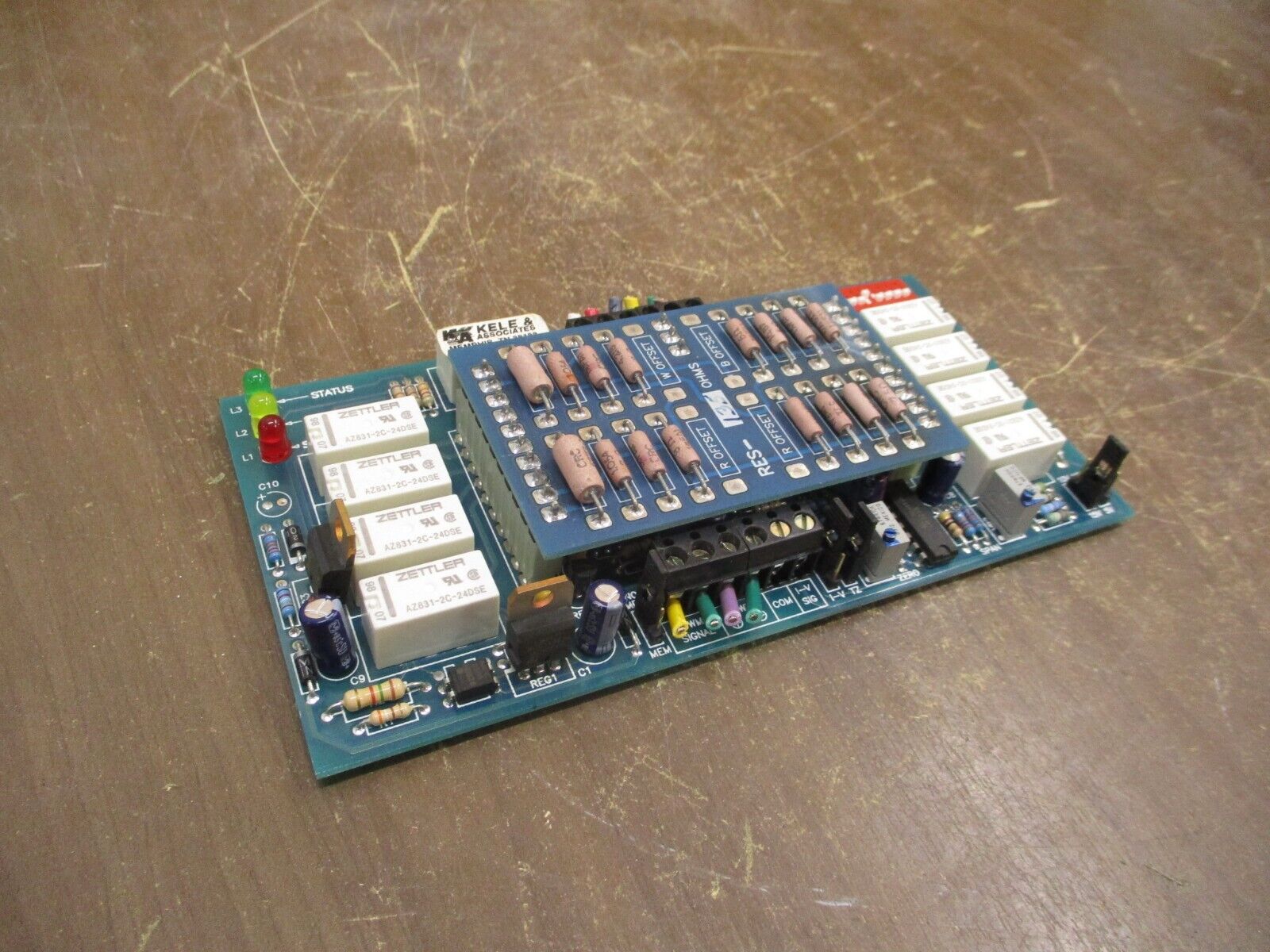 R.E. Technologies Control Board RES-1 Rev. 1.2 Used