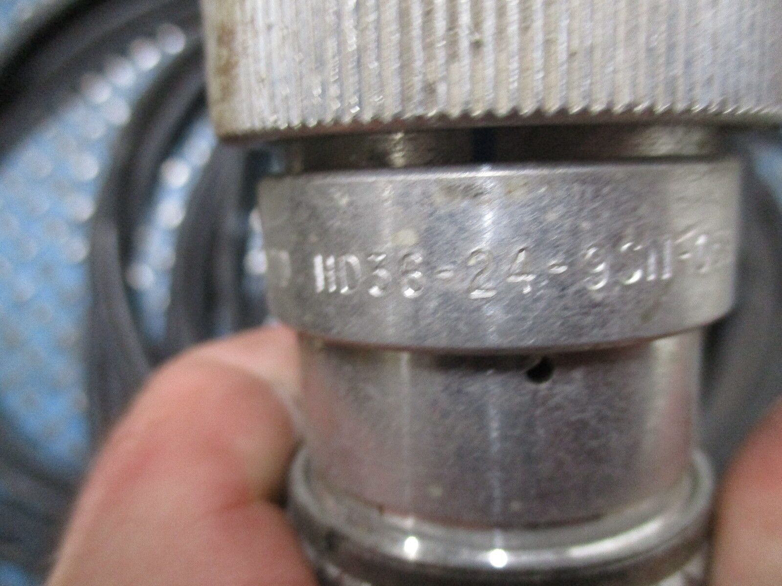 LADD Plug & Connector w/ Cable HD36-24-23PN-059 / HD36-24-23SN-059 Used