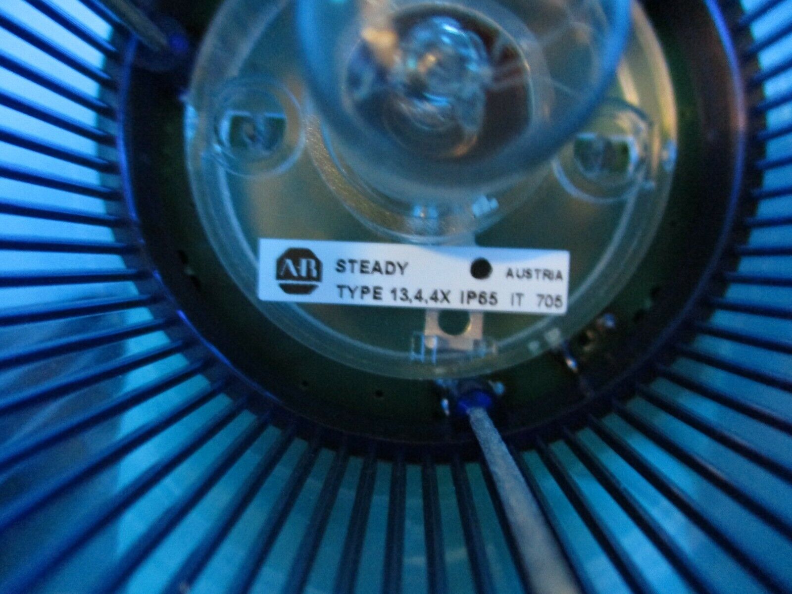 Allen-Bradley Light Stack 855T-B10DN5 Ser. B Red/Amber/Green/Blue "No Base" Used