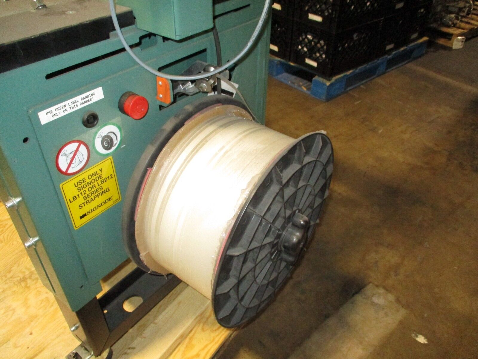 Signode Semi-Automatic Strapping Machine LBX2300 115V 1Ph 60Hz Strap Size: 6mm