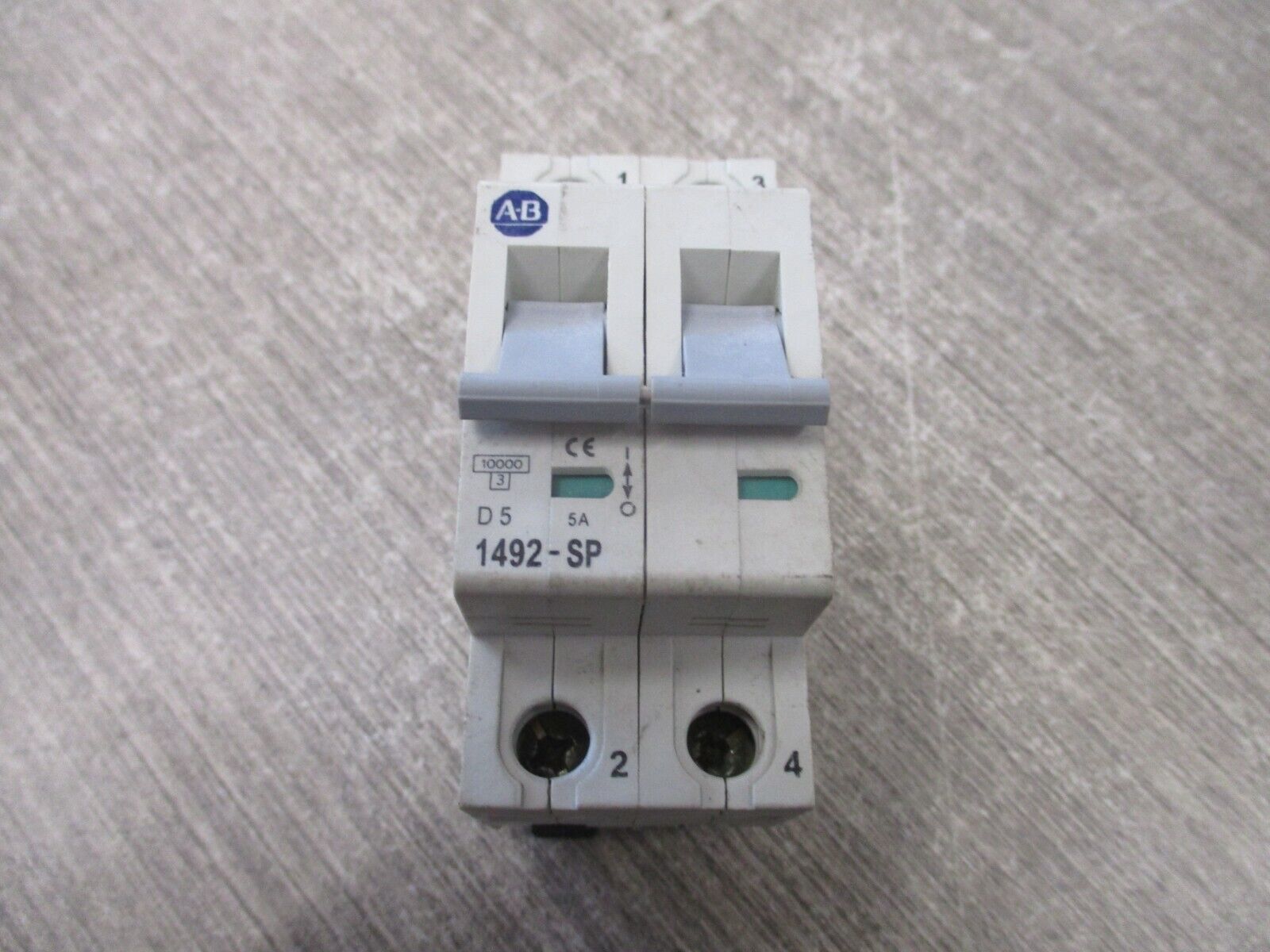 Allen-Bradley Circuit Breaker 1492-SP2D050 Ser.C 5A 480/277V 2P Used