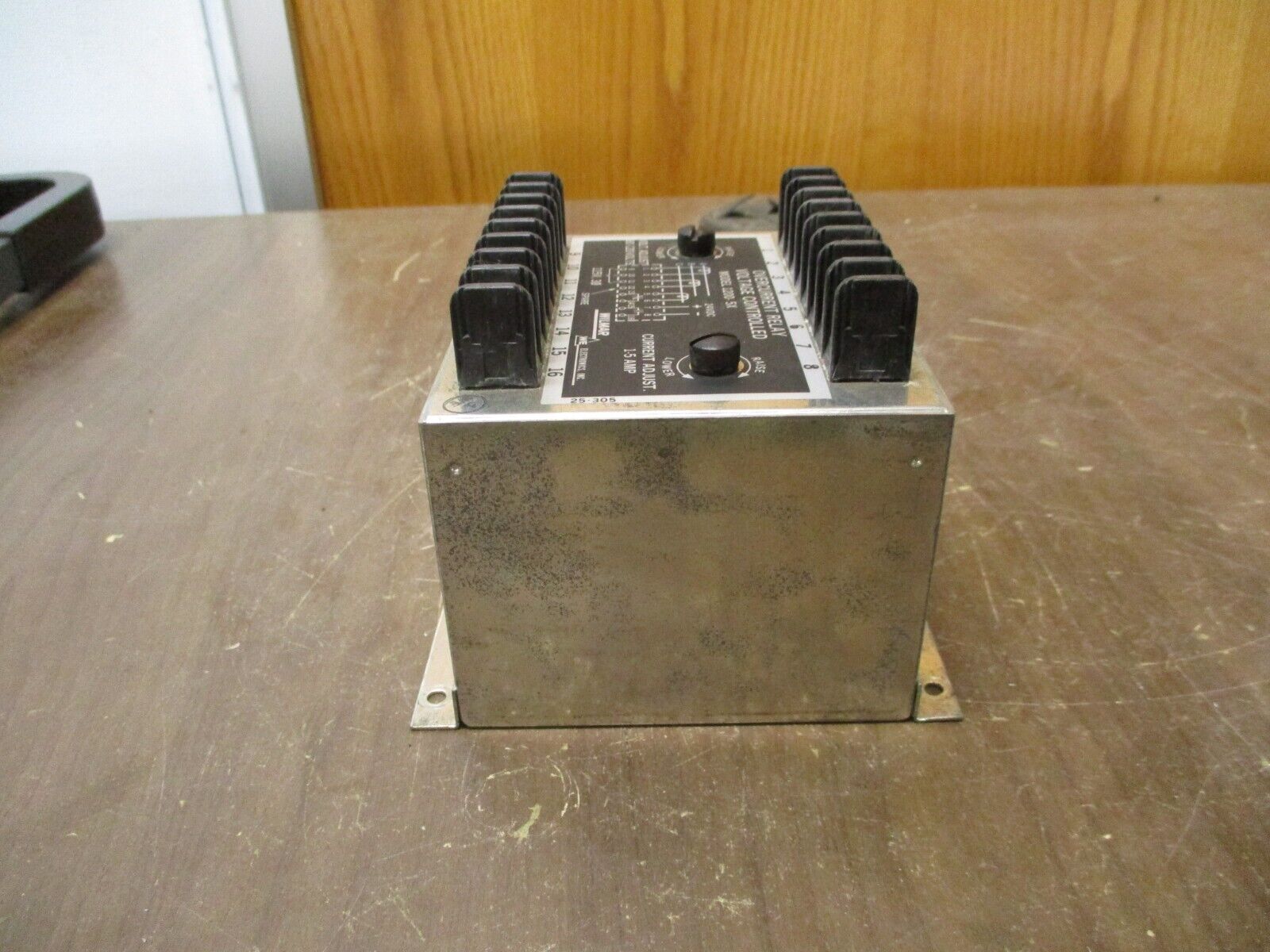 Wilmar Voltage Controlled Overcurrent Relay 1200-5X 80-120V 1-5A Used