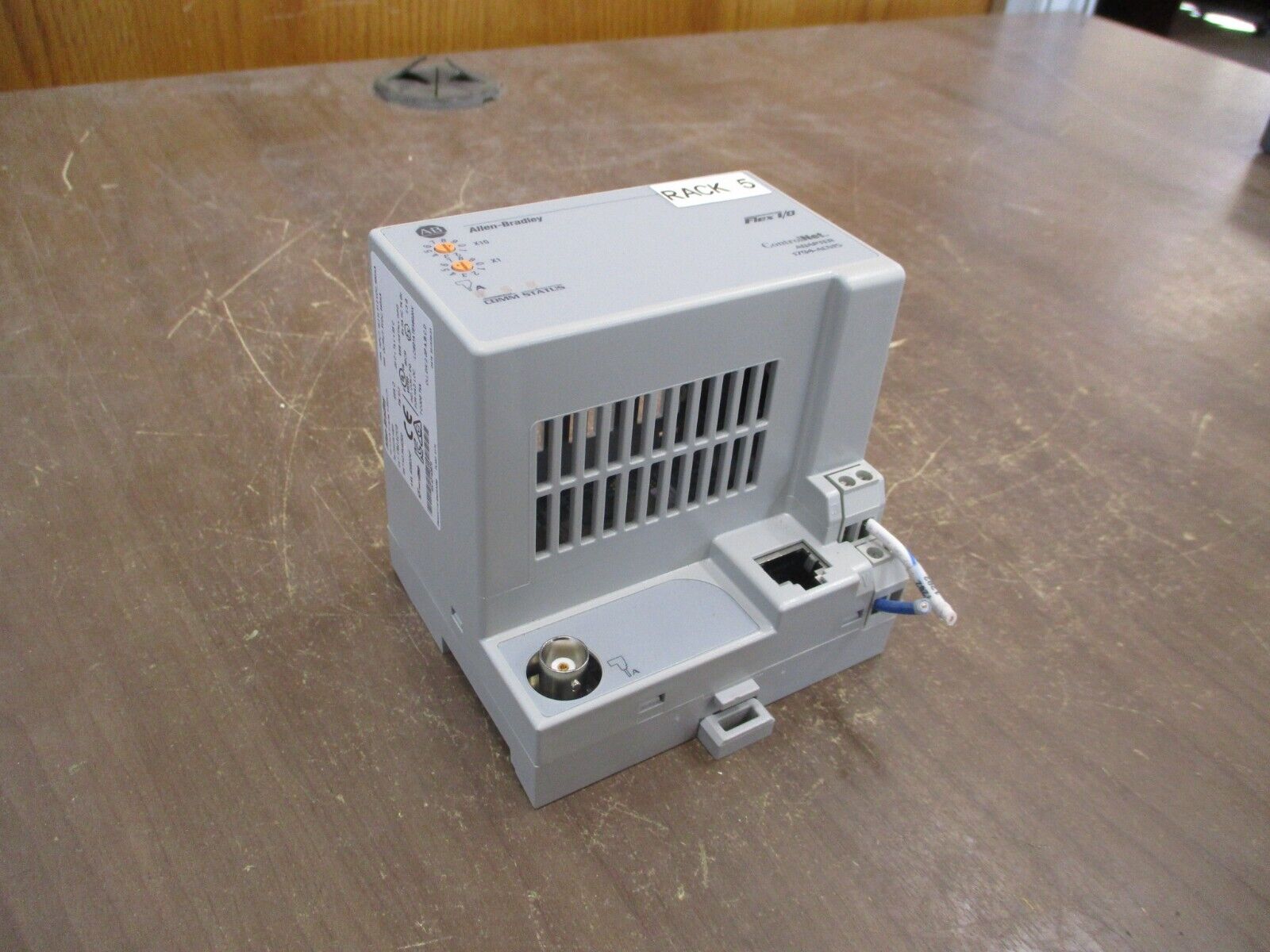 Allen-Bradley Flex I/O ControlNet Adapter Module 1794-ACN15 Ser. D F/W Rev. 10.3