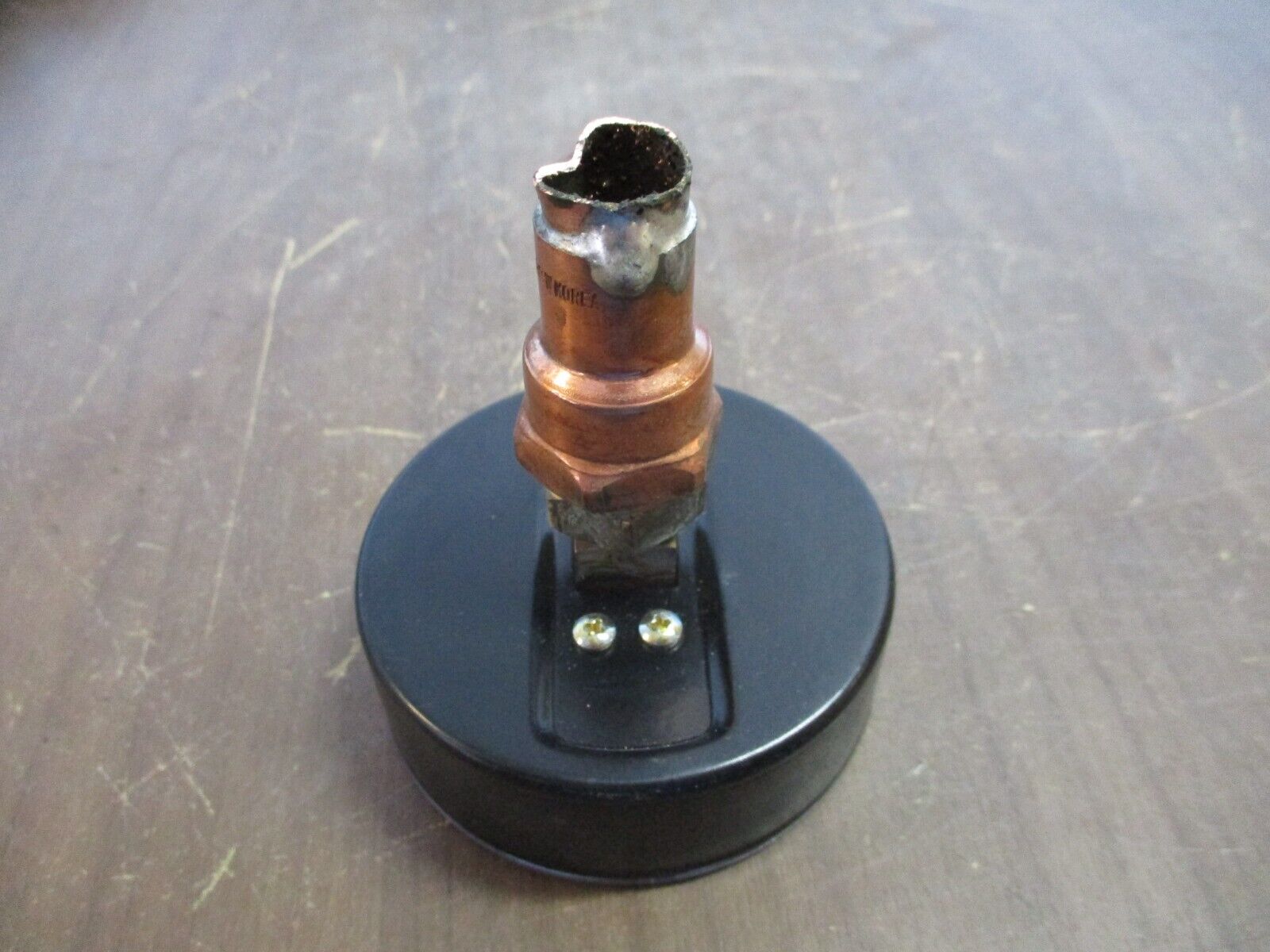 Honeywell Tridicator Pressure / Temperature Gauge Pressure: 0-75 PSI Used