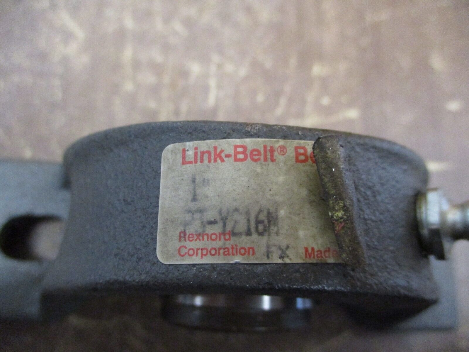 Link-Belt Pillow Block Bearing P3-Y216M 1" Used