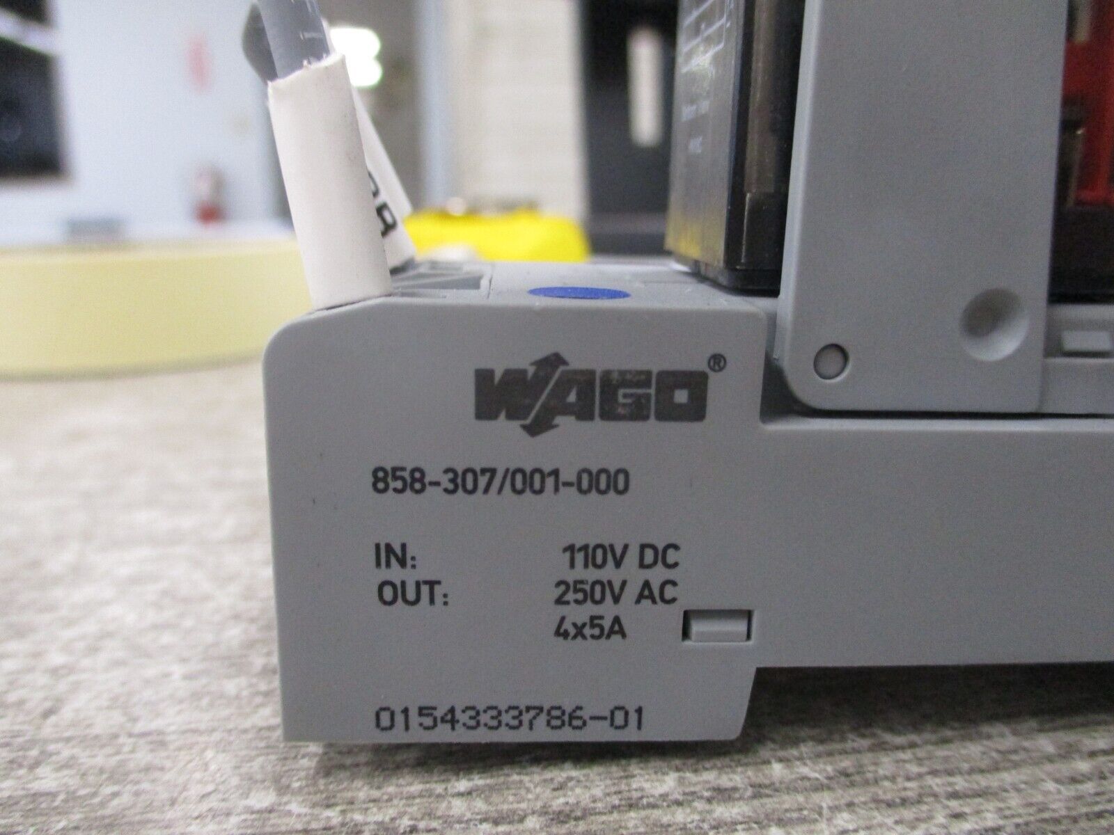 Hongfa Relay W/Base HF18FH-110-4Z1DJ 110VDC Coil Used