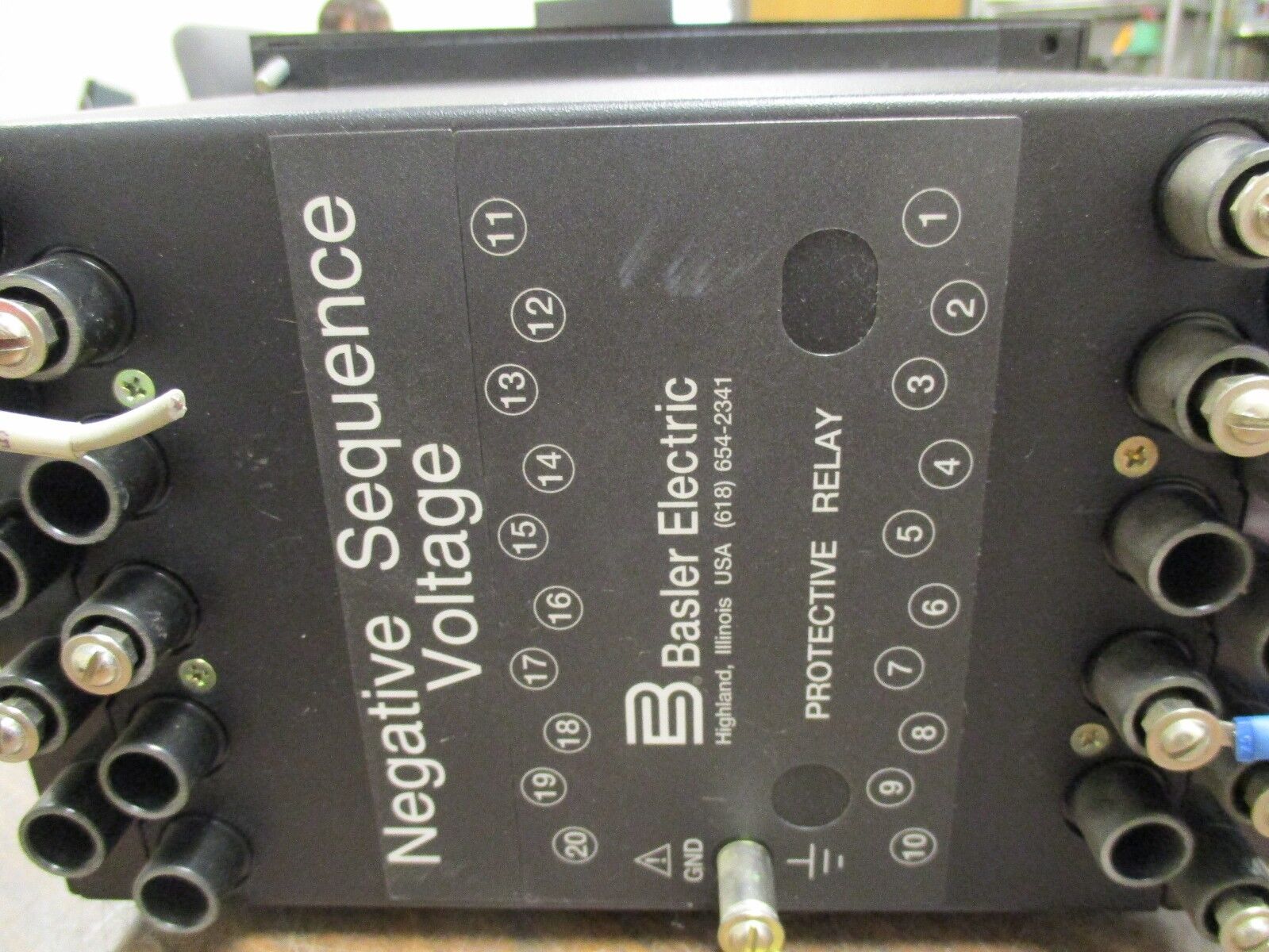 Basler Electric Voltage Phase Sequence Relay BE1-47N Style #: E5EA1RA0H1F Used