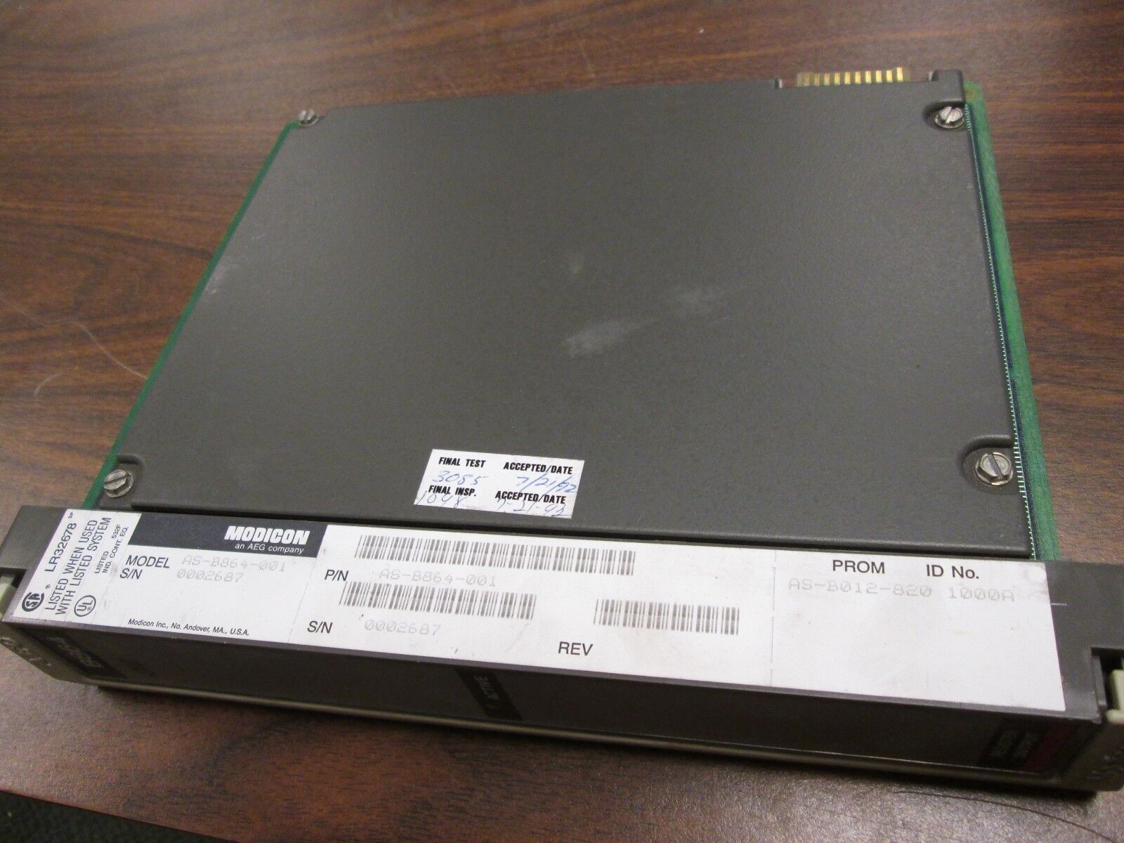 Modicon Register Output AS-B864-001 Used