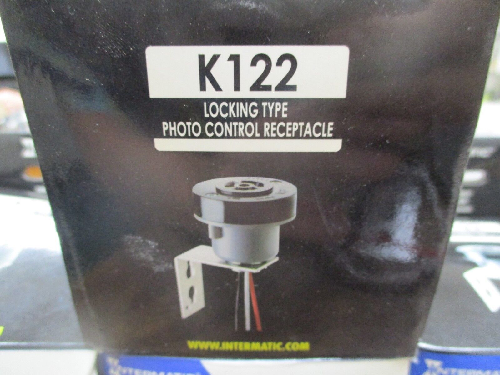 Intermatic Photo Control Receptacle K122 105-480V Lot of 3 New Surplus
