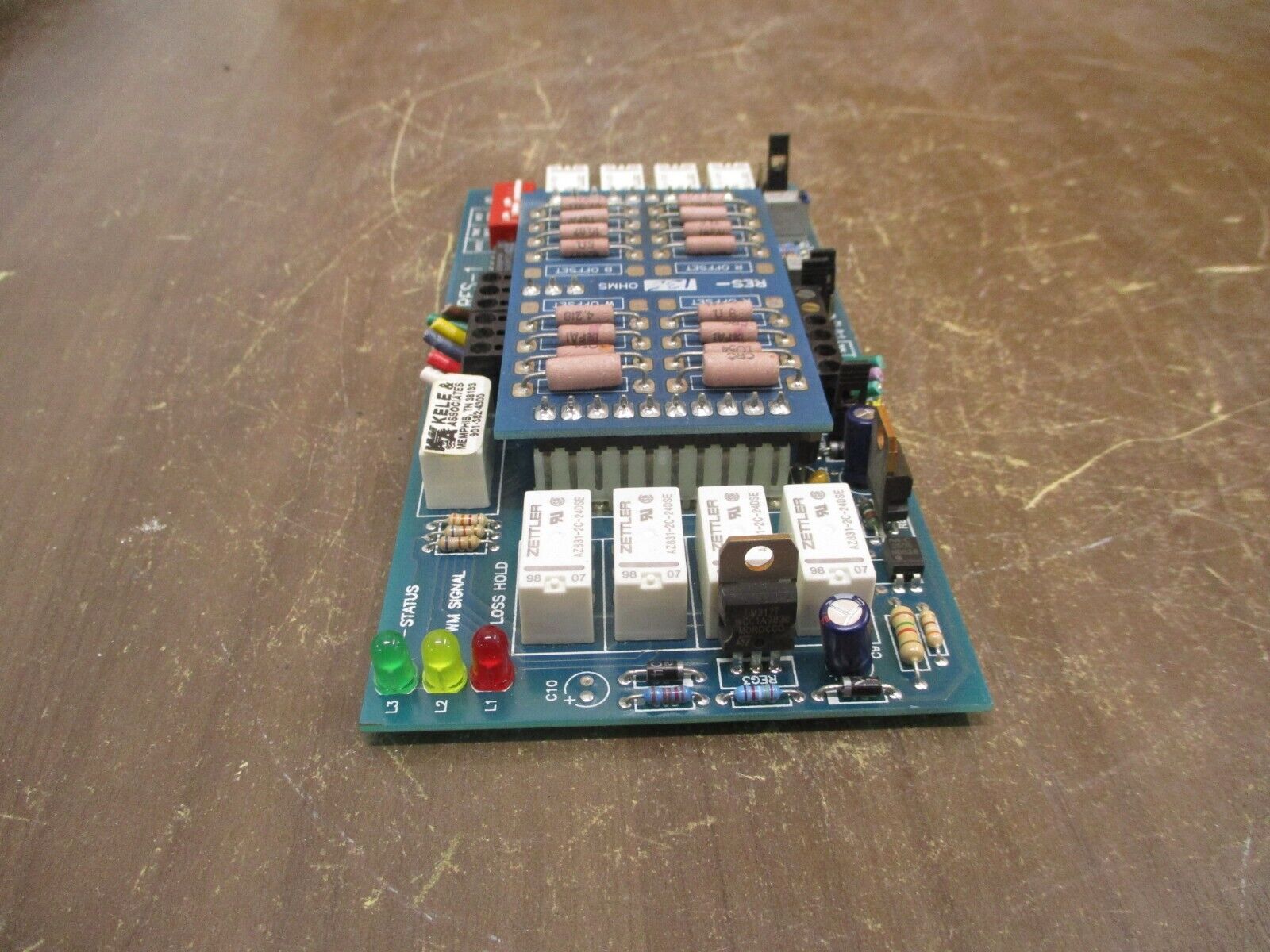 R.E. Technologies Control Board RES-1 Rev. 1.2 Used