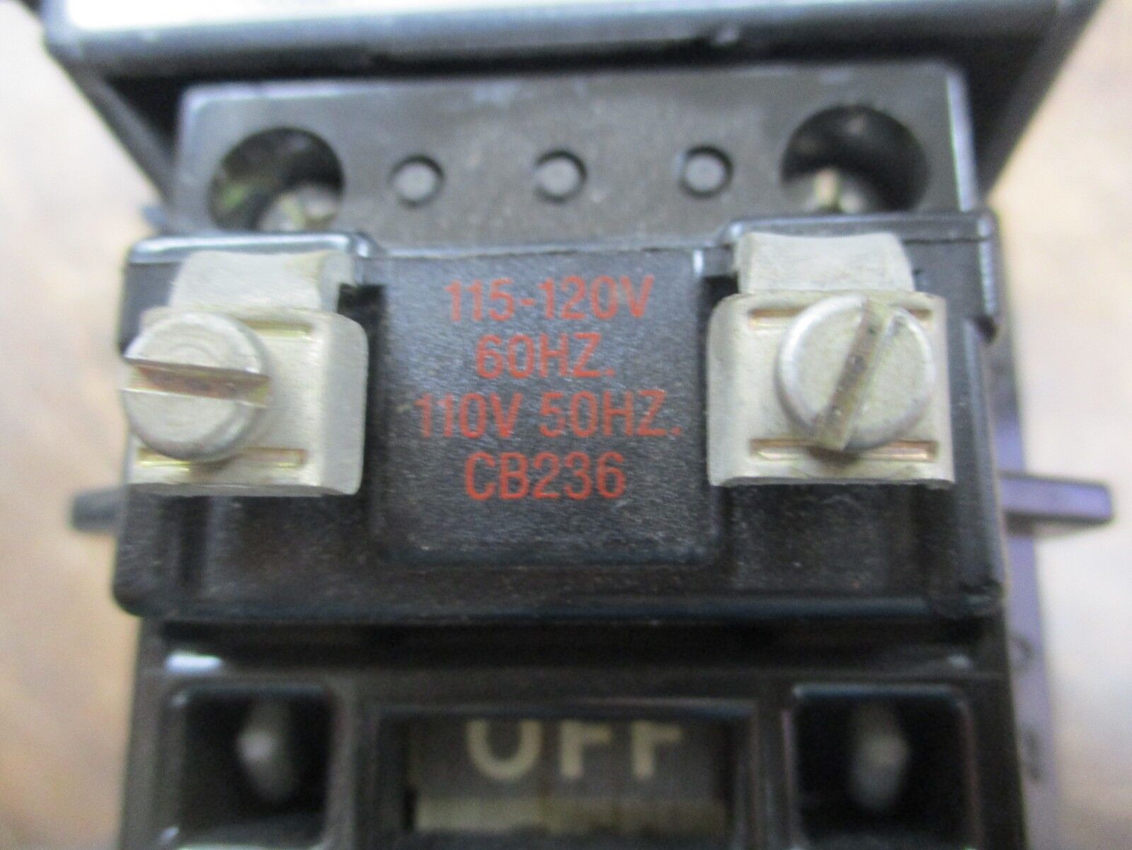 Allen-Bradley Starter 509-AOD 115-120V Coil Size 0 600V Used