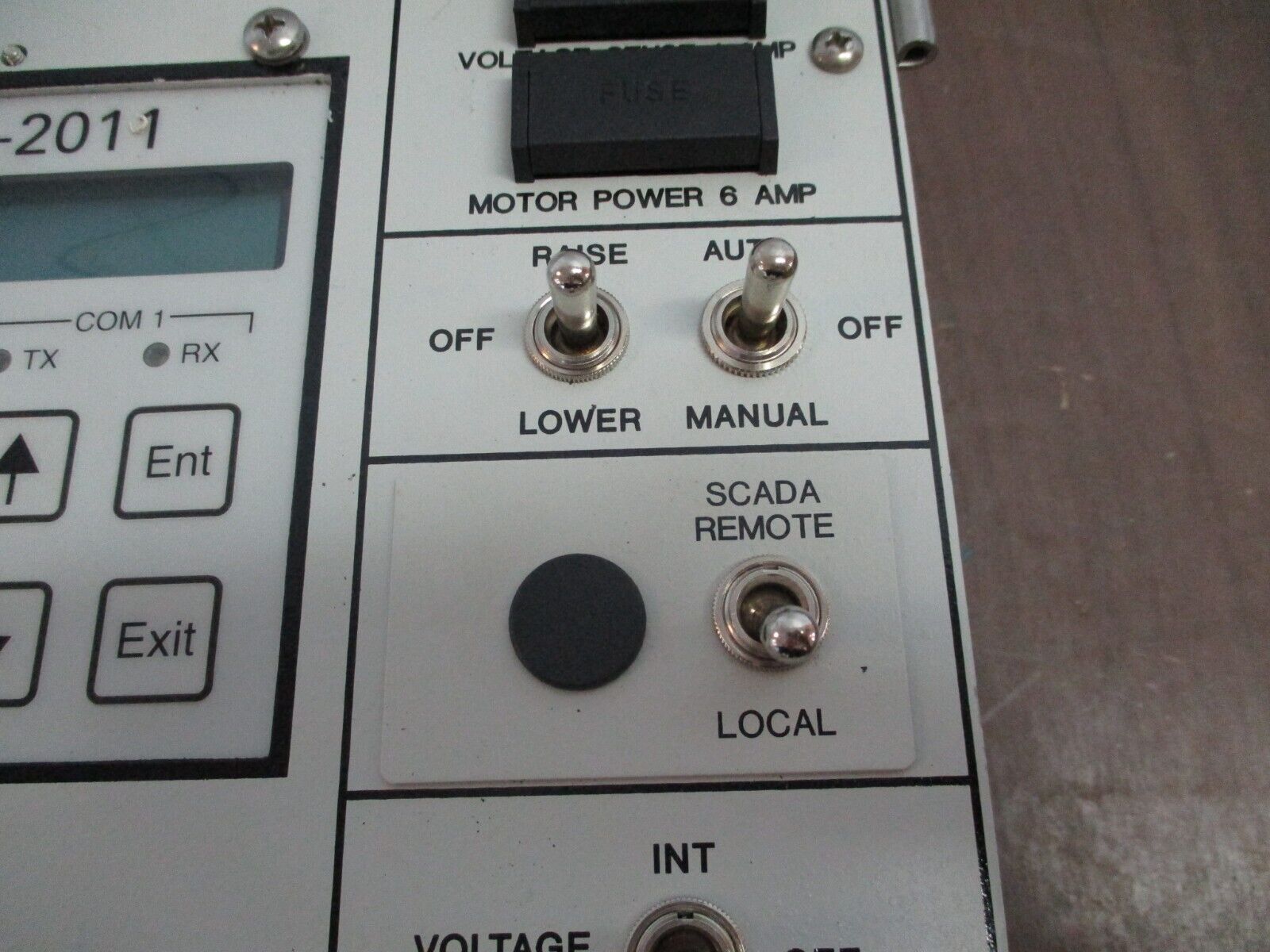 GE GE-2011 Voltage Regulator Control GE-2011C-6SL S/W: D-0146V08.10.07 Used