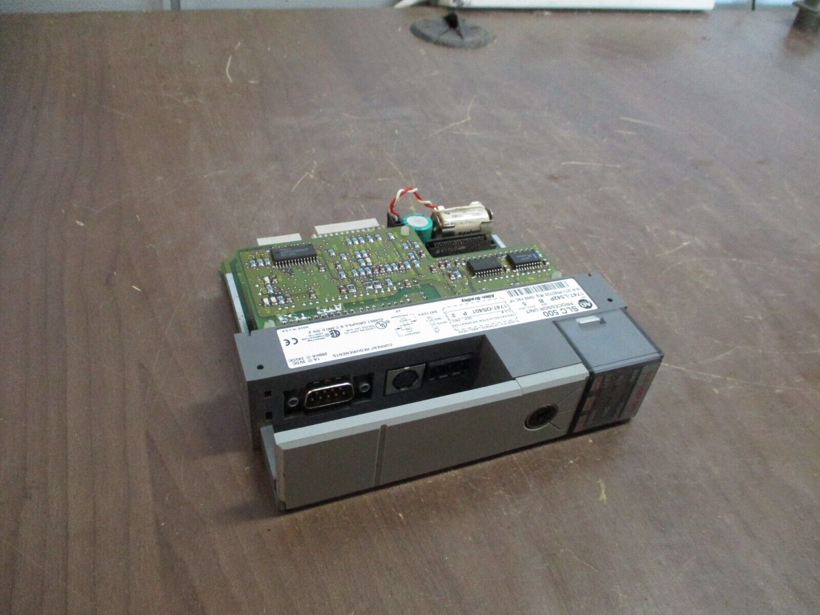 Allen-Bradley SLC 500 Processor Unit 1747-L542P Ser. B Rev. 5 Used