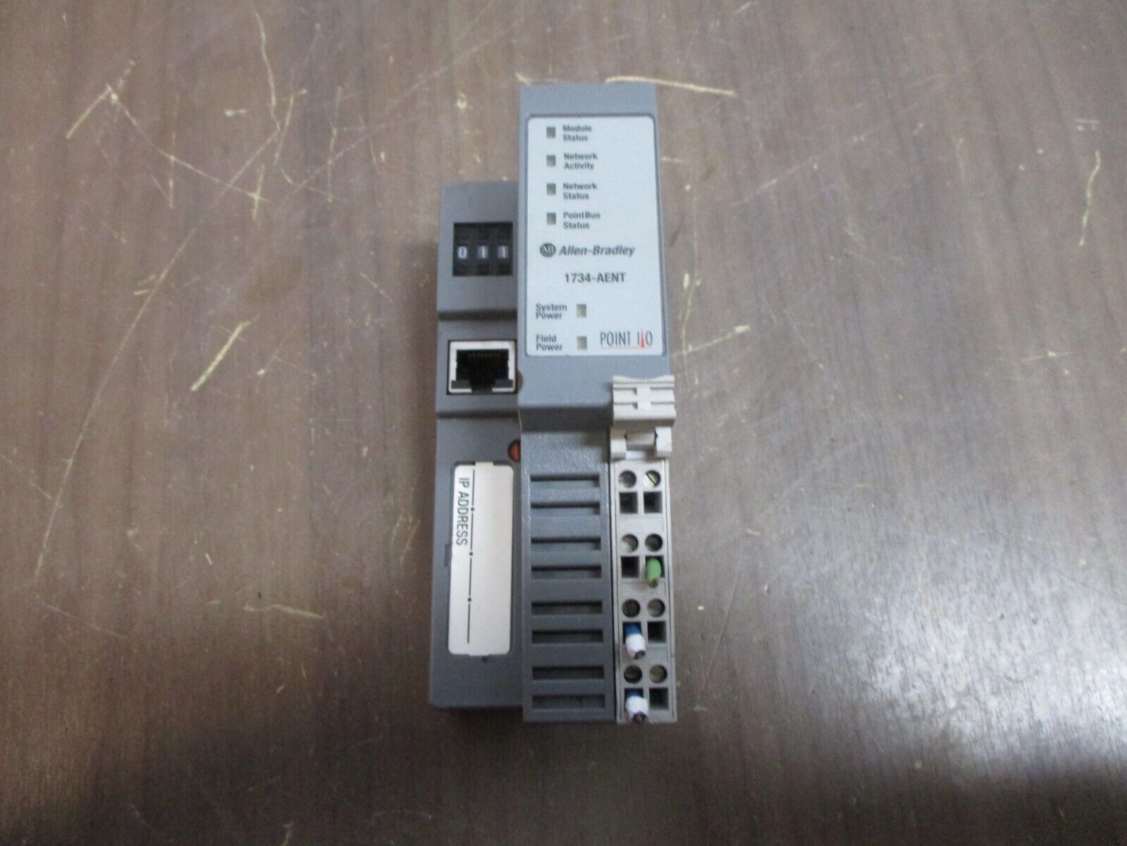 Allen-Bradley Ethernet / IP Adapter Module 1734-AENT Ser. A FW: 3.011 Used