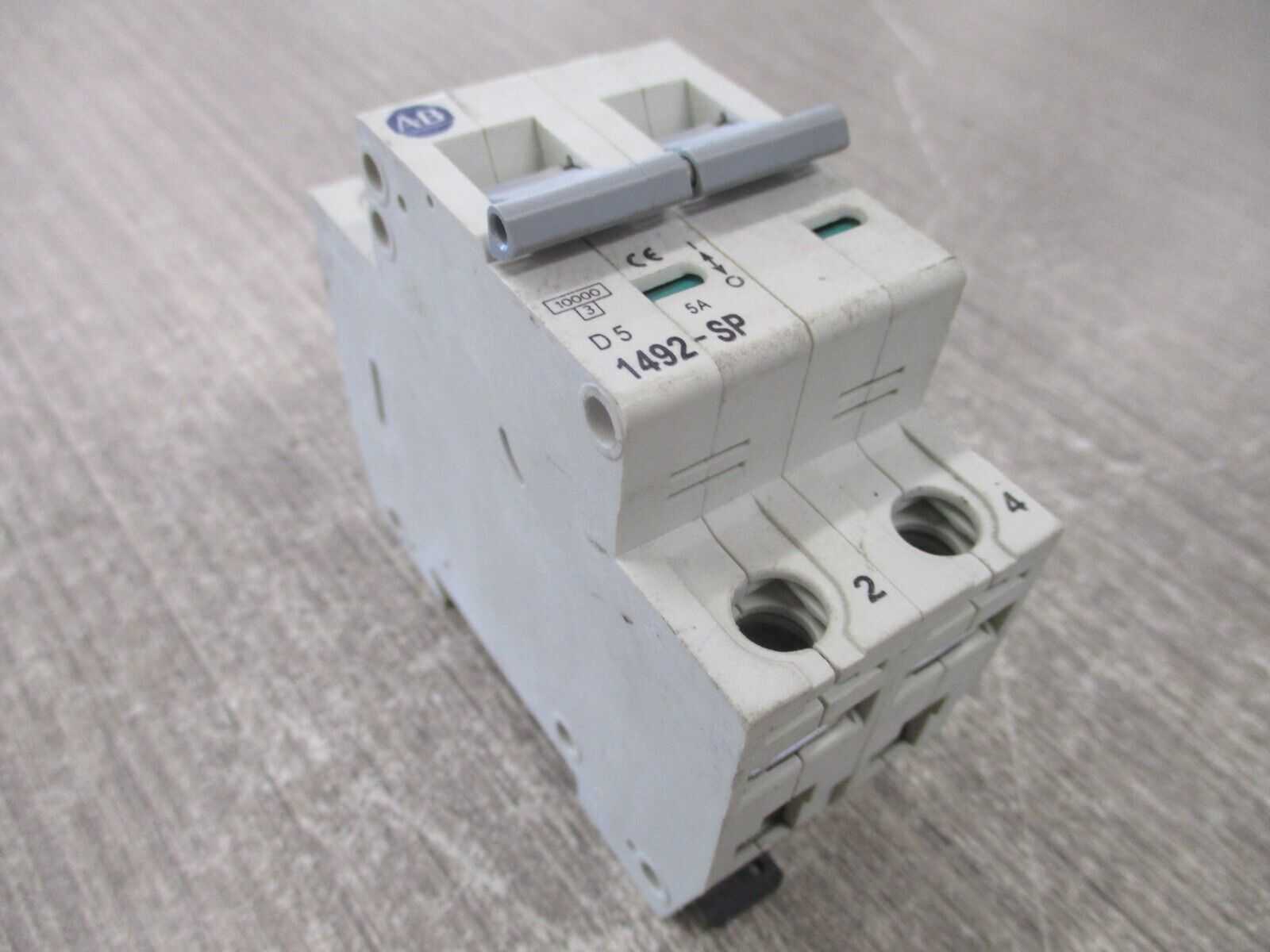 Allen-Bradley Circuit Breaker 1492-SP2D050 Ser.C 5A 480/277V 2P Used