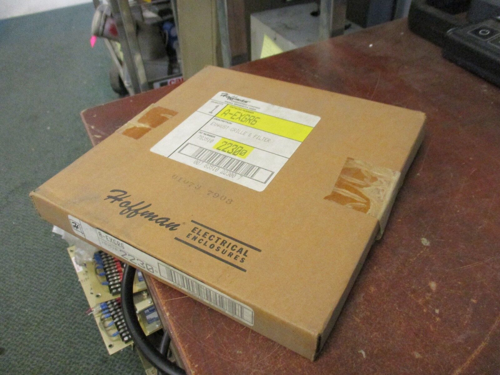 Hoffman Exhaust Grille & Filter A-EXGR6 New Surplus