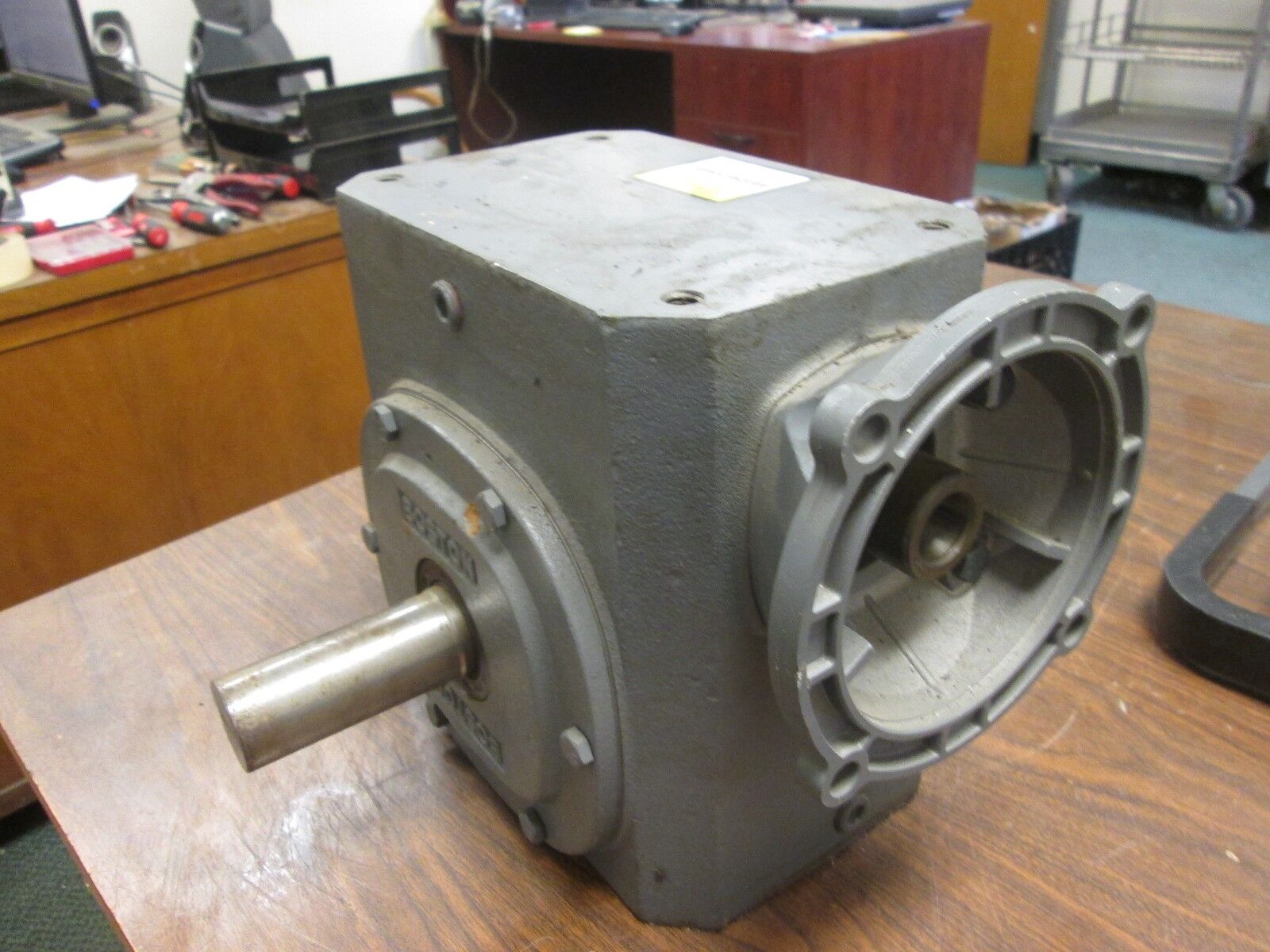 Boston Gear Reducer F732-20-B7-G Ratio 20:1 3.71 HP In 2413 In LB Torque Out