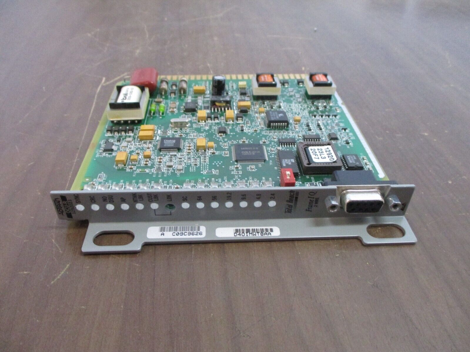 AdTran OCU-R Remote Terminal Unit 1292023 Total Reach DDS Frame IQ 2W Used